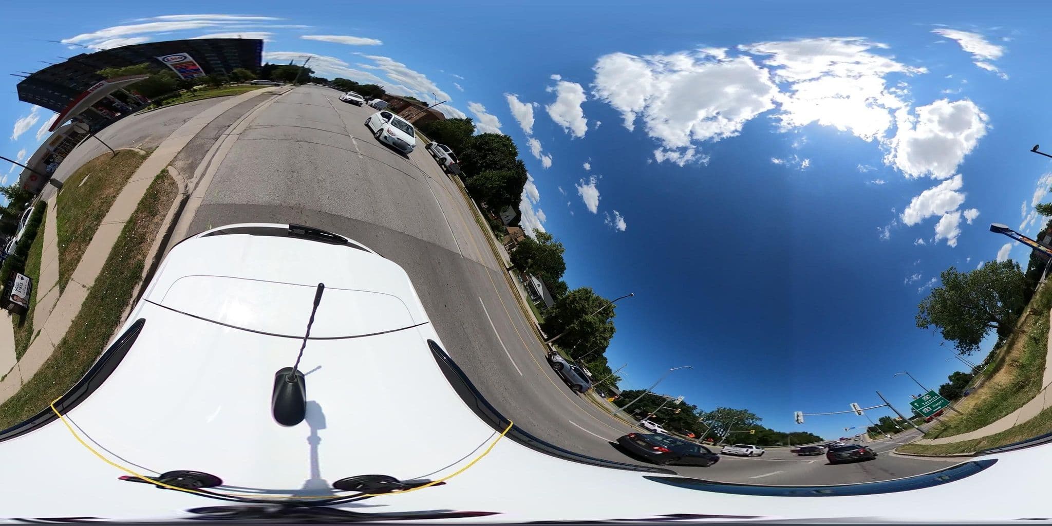 Street view near Q -Way Motel, St. Catharines — © dfoden (CC BY-SA · Mapillary)