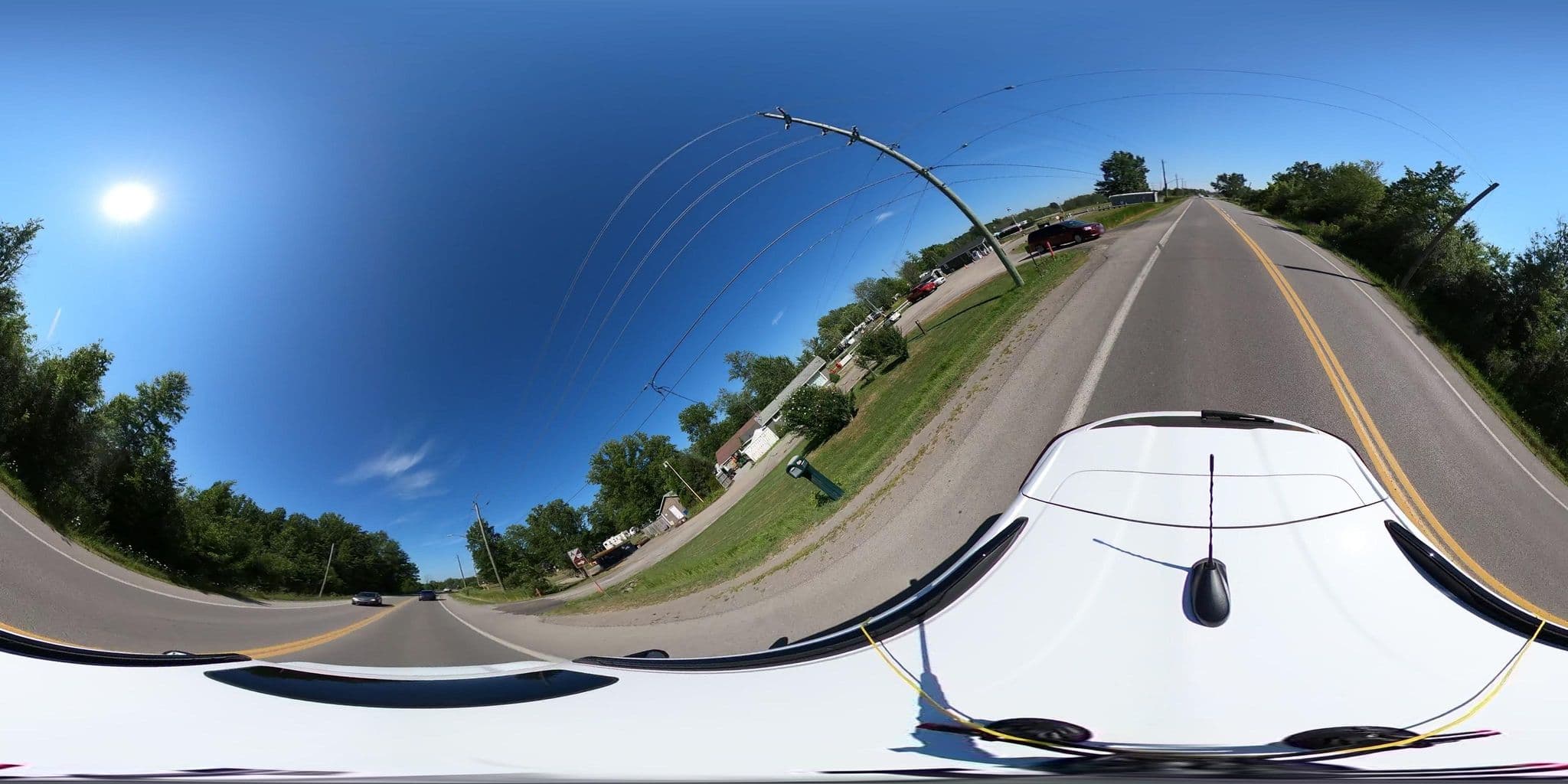 Street view near Knight's Hideaway Campground, Fort Erie — © dfoden (CC BY-SA · Mapillary)