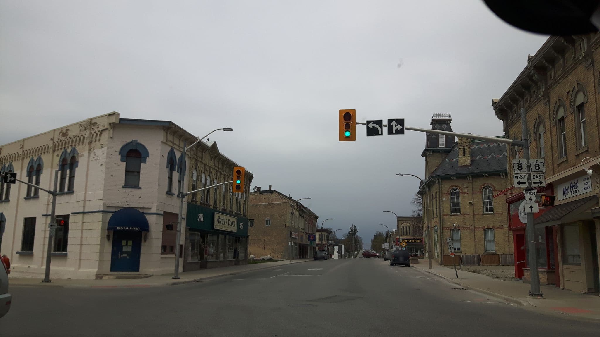 Street view near Bluewater Shores Lakefront Resort, Clinton — © liammorley (CC BY-SA · Mapillary)