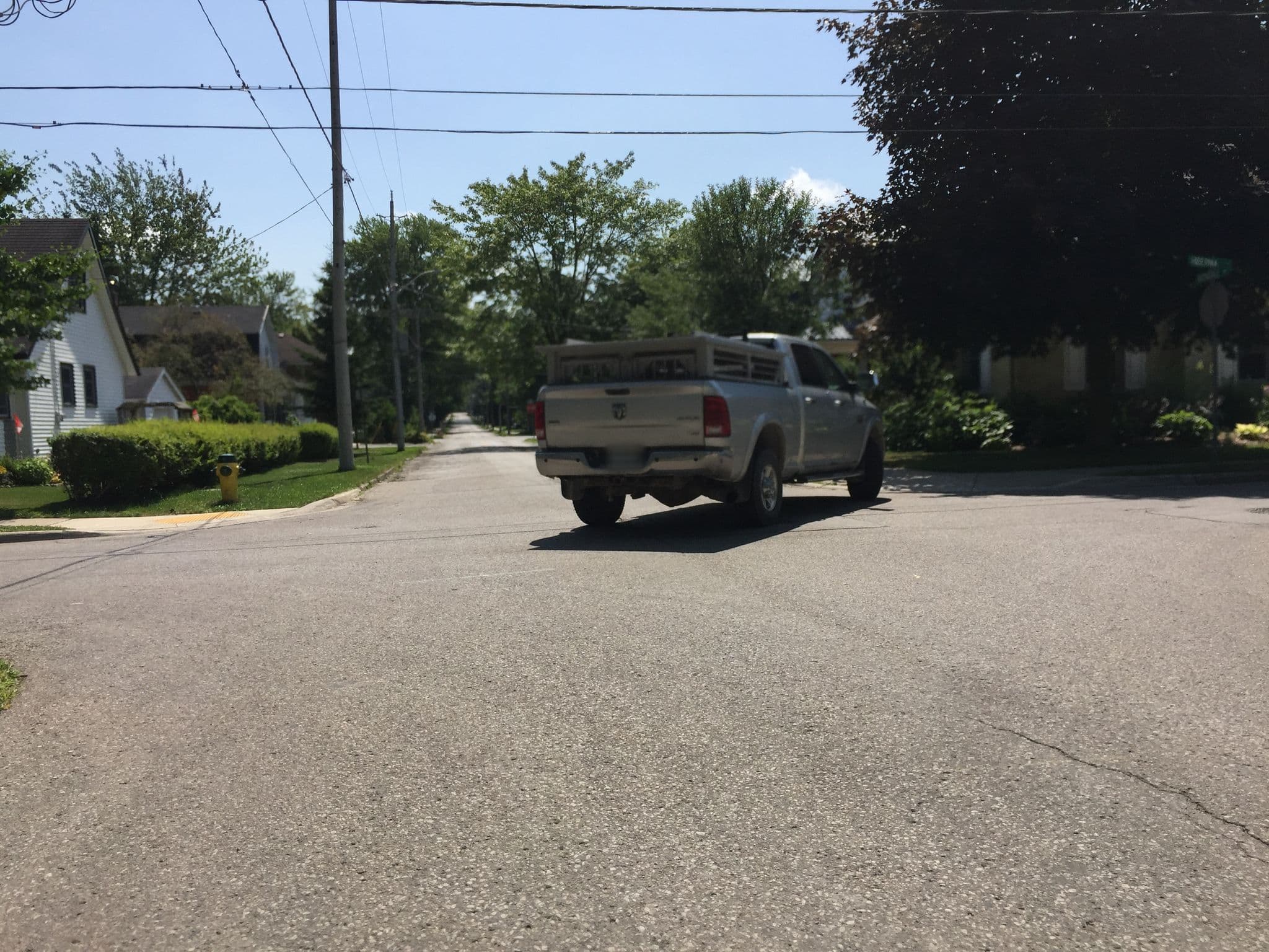 Street view near Hughson Hall, Stratford — © joshuazelek (CC BY-SA · Mapillary)