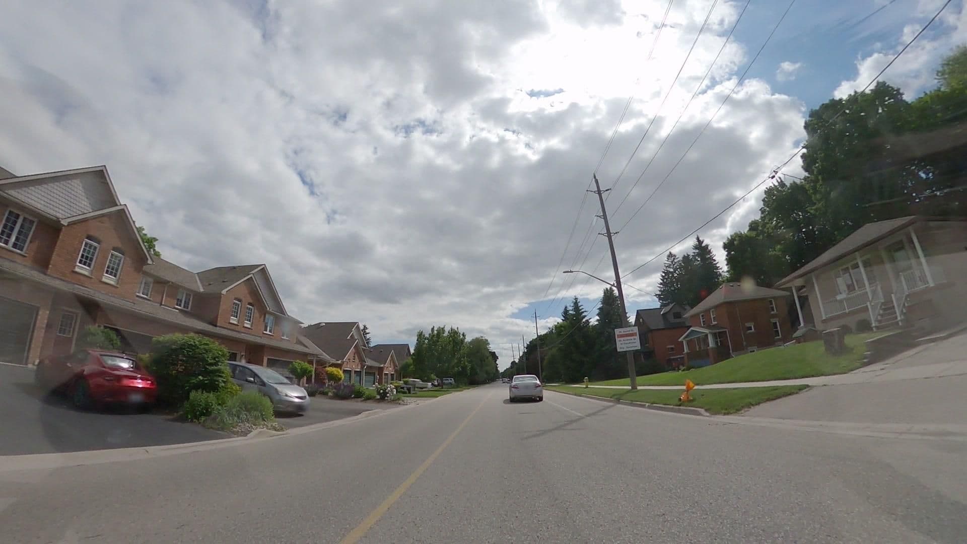 Street view near Grand Retreat Bed & Breakfast, Fergus — © paralaxita (CC BY-SA · Mapillary)