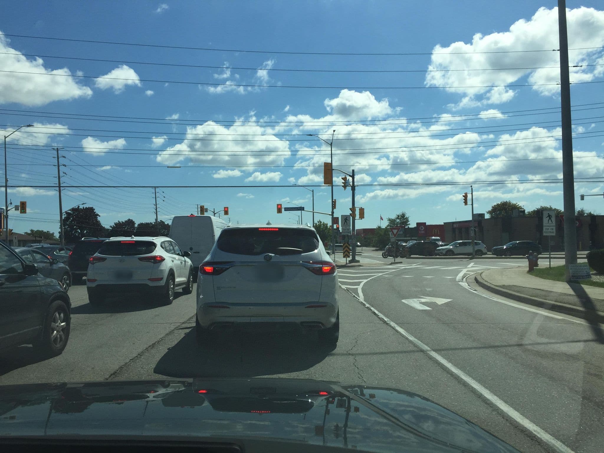 Street view near Ramada Plaza Toronto Airport Hotel & Stage West Theatre, Eringate-Centennial-West Deane — © privateacorn (CC BY-SA · Mapillary)