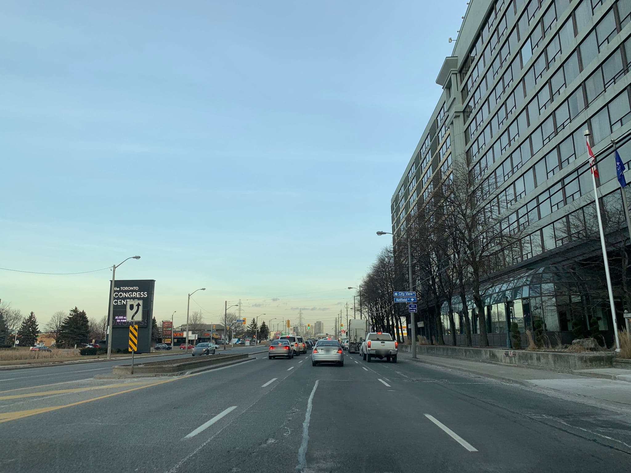 Street view near International Plaza Hotel + Conference Center, Willowridge-Martingrove-Richview — © mdrive (CC BY-SA · Mapillary)
