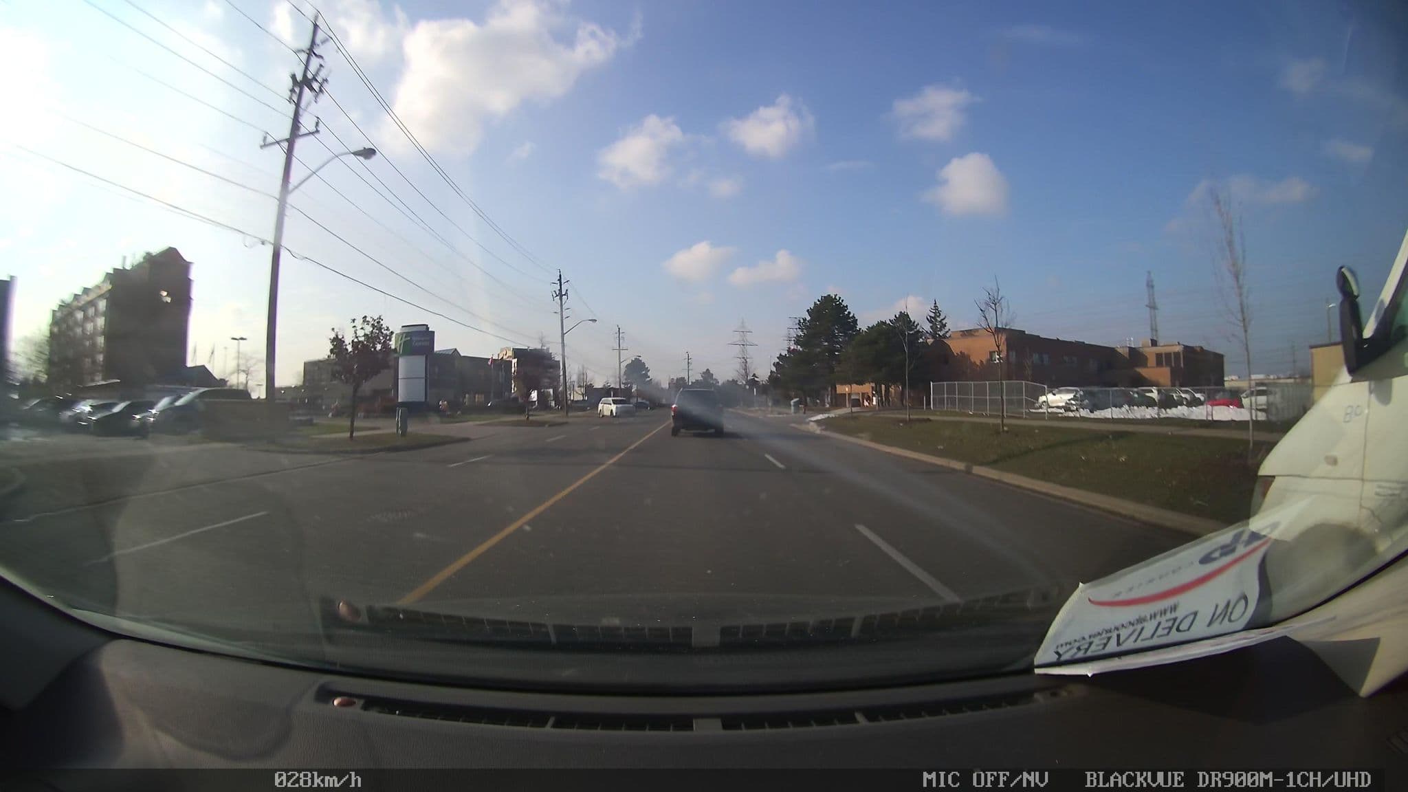 Street view near Travelodge Norfinch Drive Hotel Toronto, Black Creek — © abcourier (CC BY-SA · Mapillary)