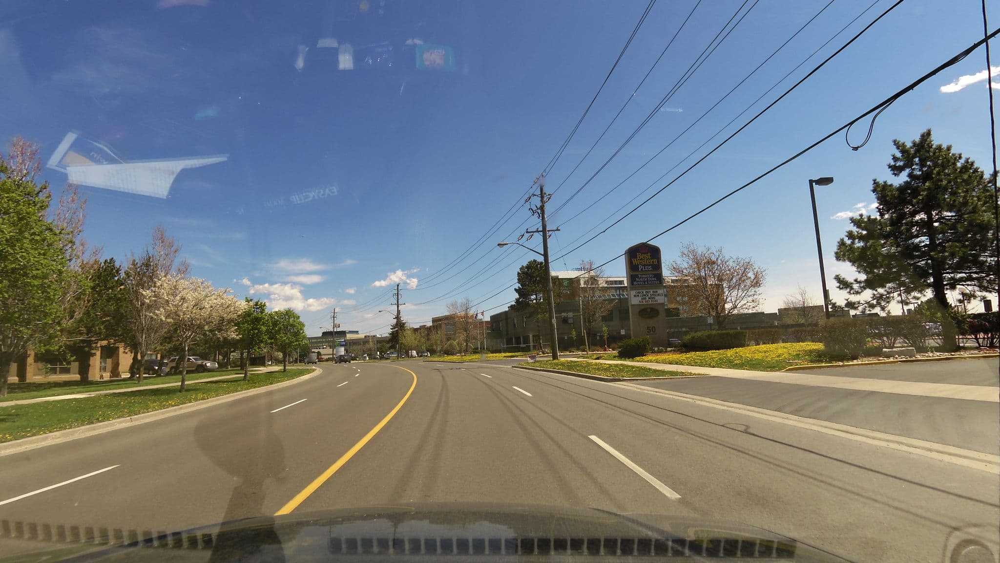 Street view near Travelodge Toronto North, Black Creek — © bootprint (CC BY-SA · Mapillary)