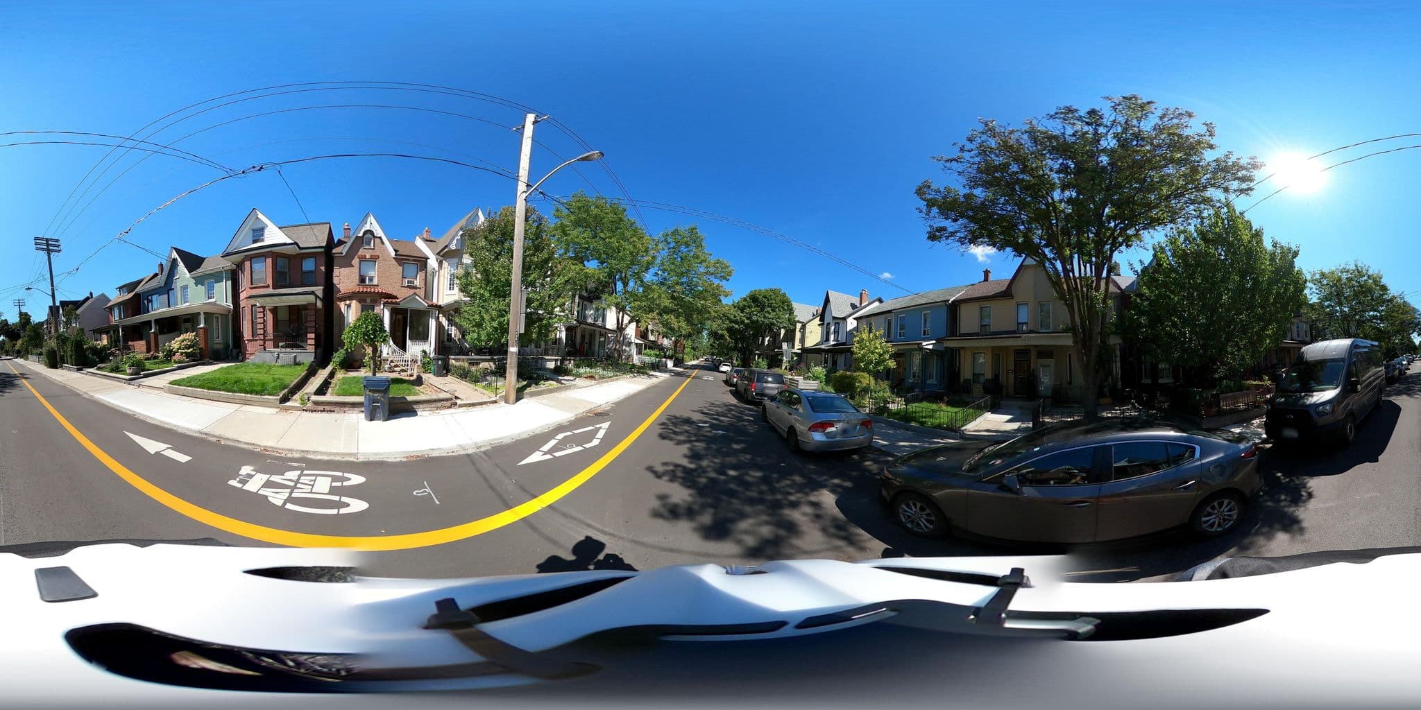 Street view near Toronto Cozy House, Trinity-Bellwoods — © tallcoleman (CC BY-SA · Mapillary)
