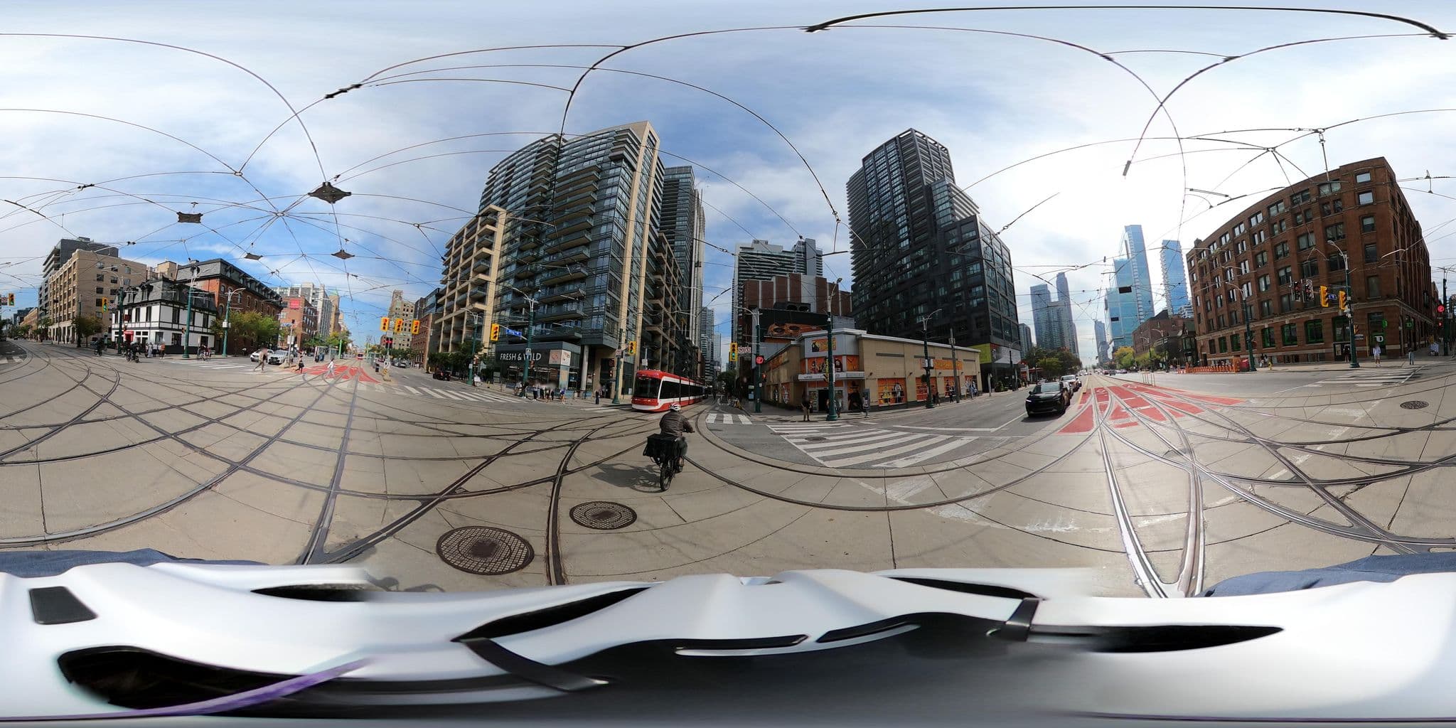 Street view near Global Village Backpackers, Kensington-Chinatown — © tallcoleman (CC BY-SA · Mapillary)
