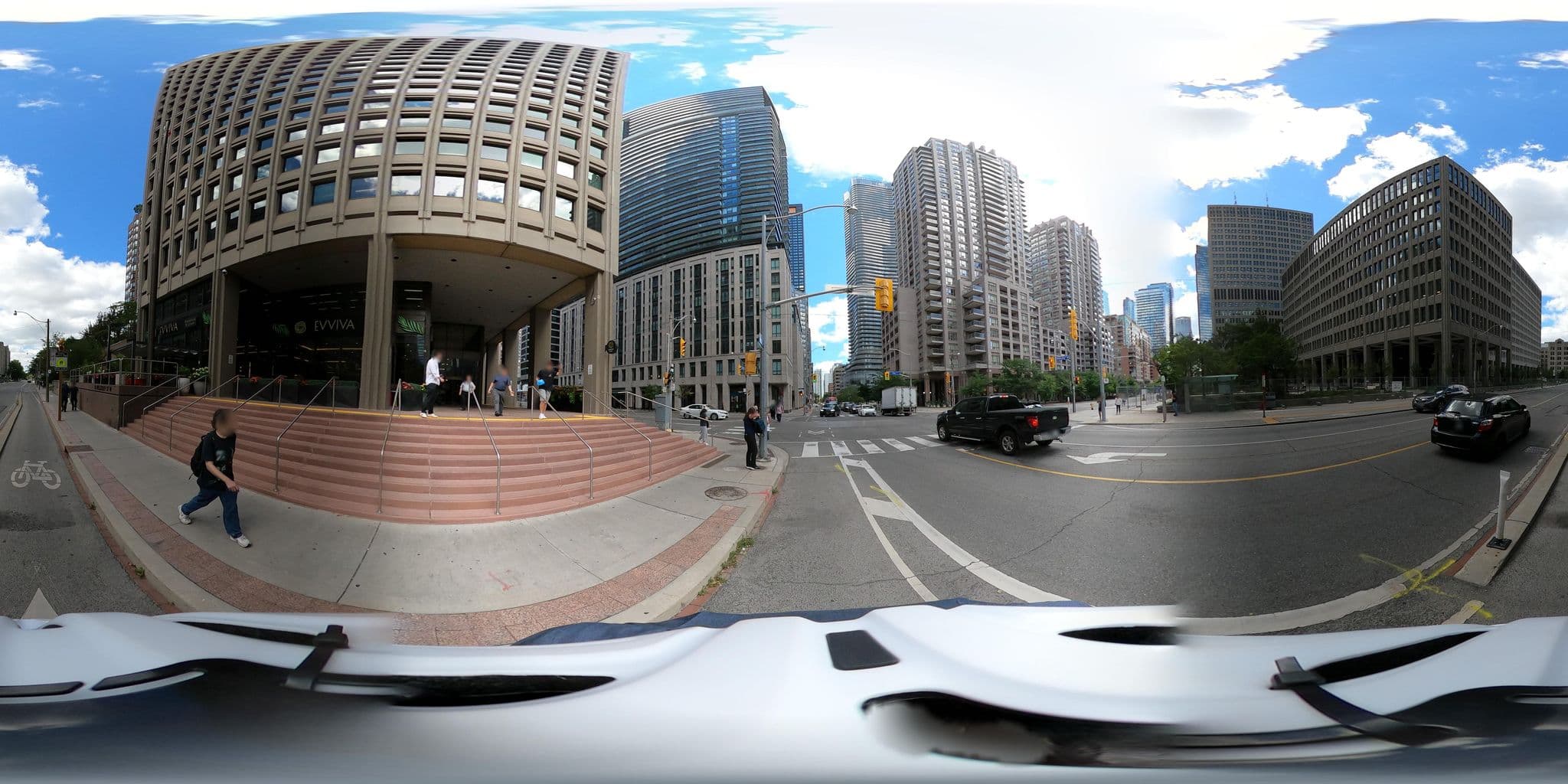 Street view near The Sutton Place Hotel, Bay Street Corridor — © tallcoleman (CC BY-SA · Mapillary)