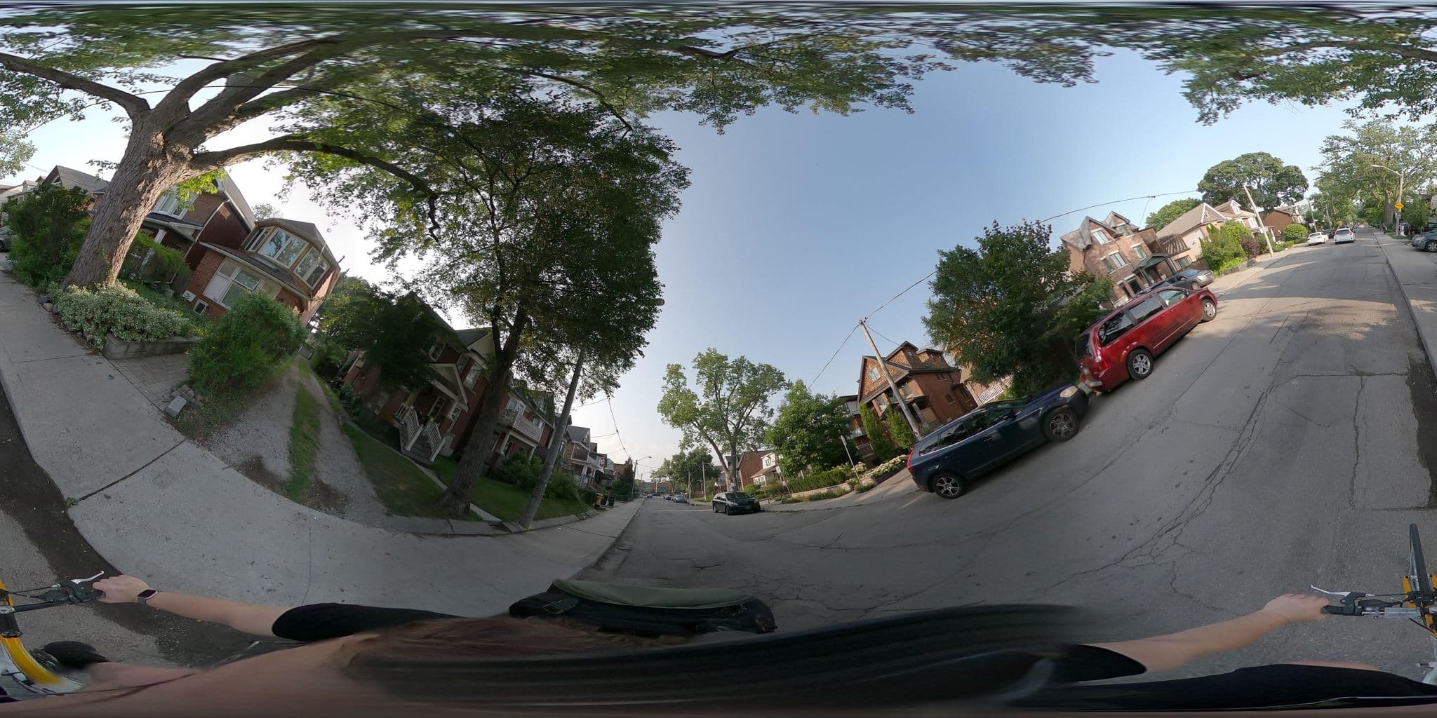 Street view near Hampton House Bed & Breakfast, Playter Estates-Danforth — © skfd (CC BY-SA · Mapillary)