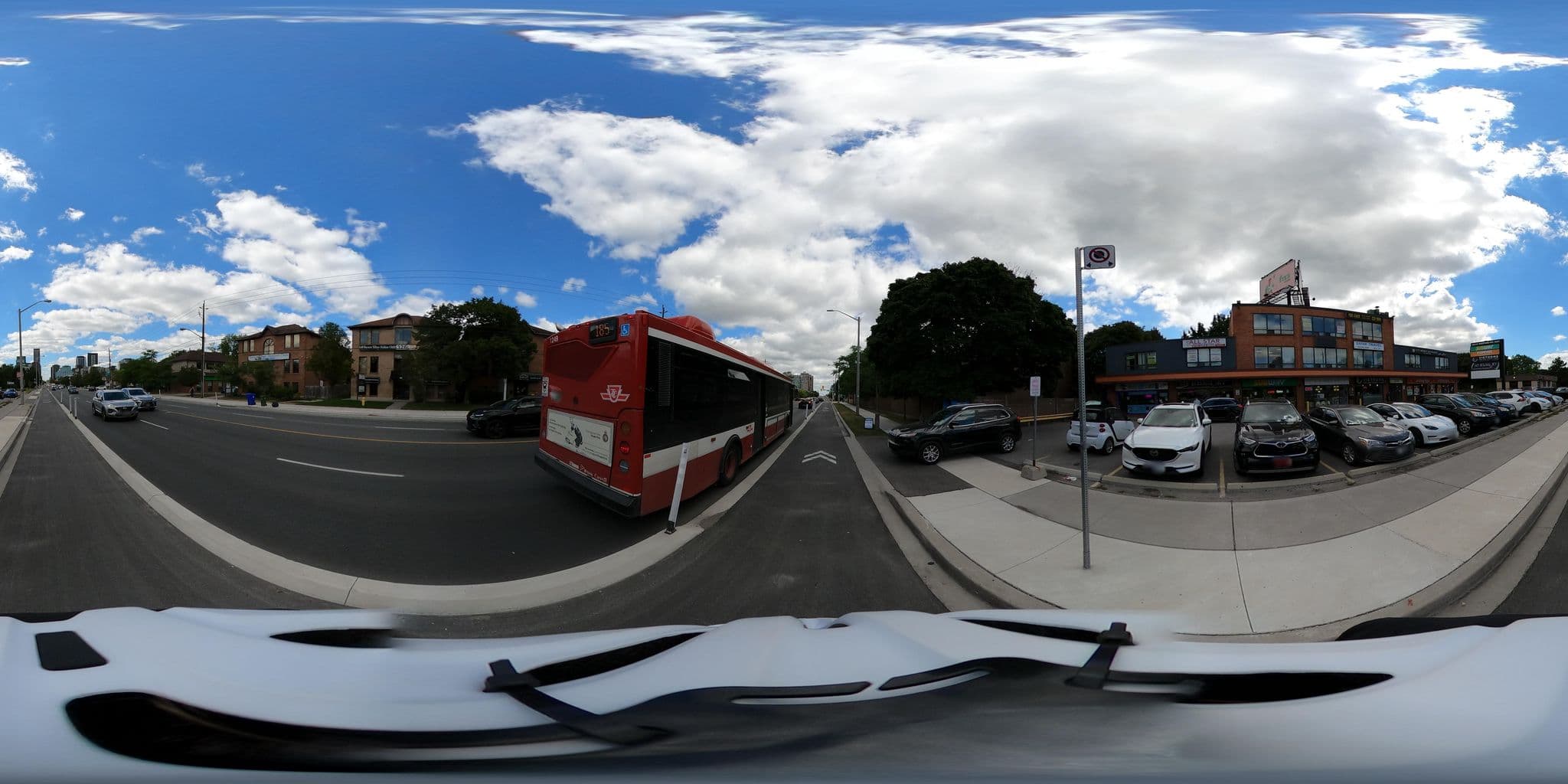 Street view near Canada Suites, Willowdale — © tallcoleman (CC BY-SA · Mapillary)
