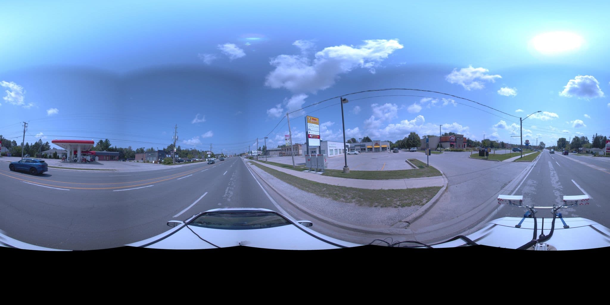 Street view near Borden Inn, Angus — © opsstreetscan (CC BY-SA · Mapillary)