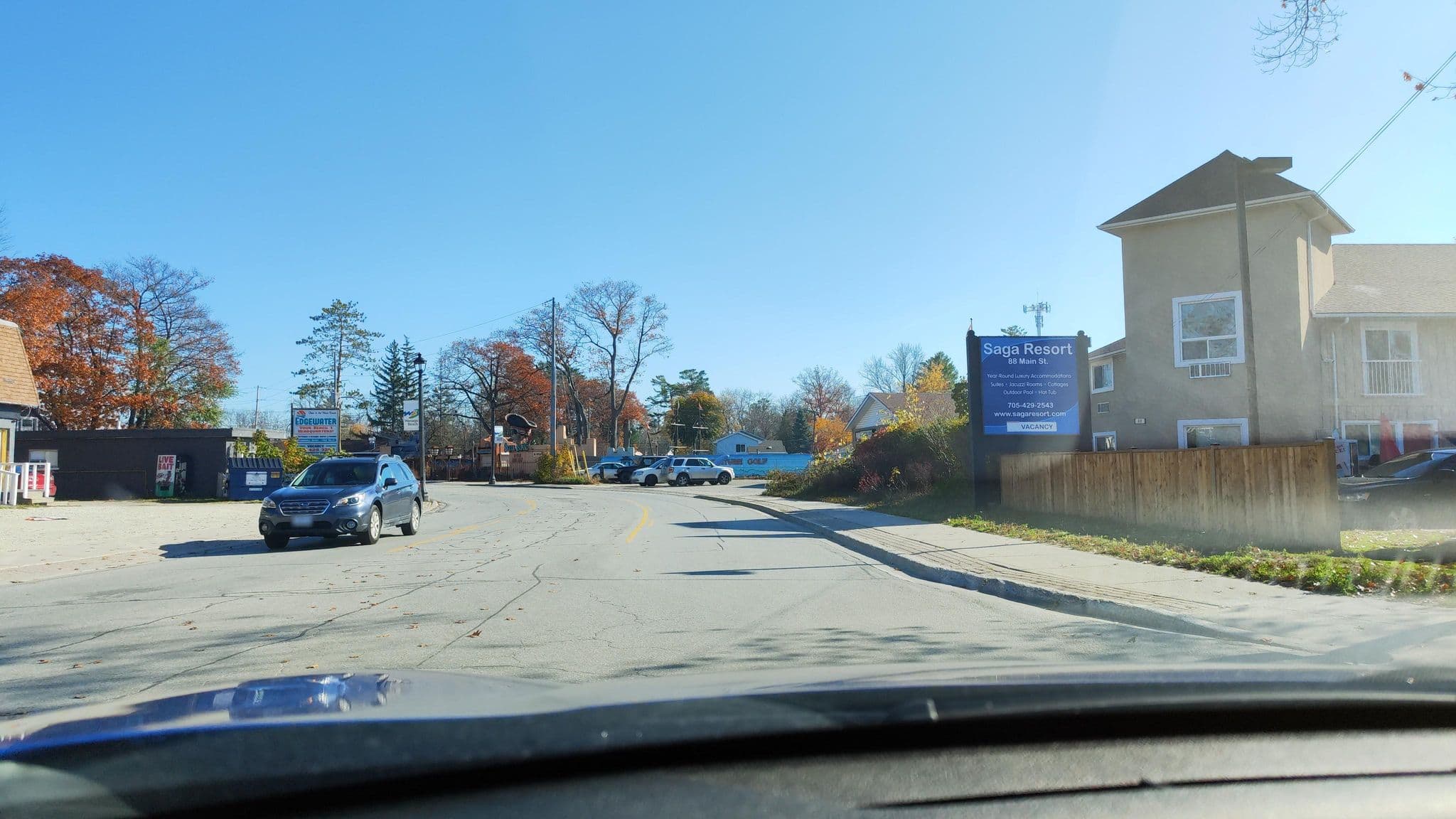 Street view near Wasaga by the Strip Cottages, Wasaga Beach — © raptureboi (CC BY-SA · Mapillary)