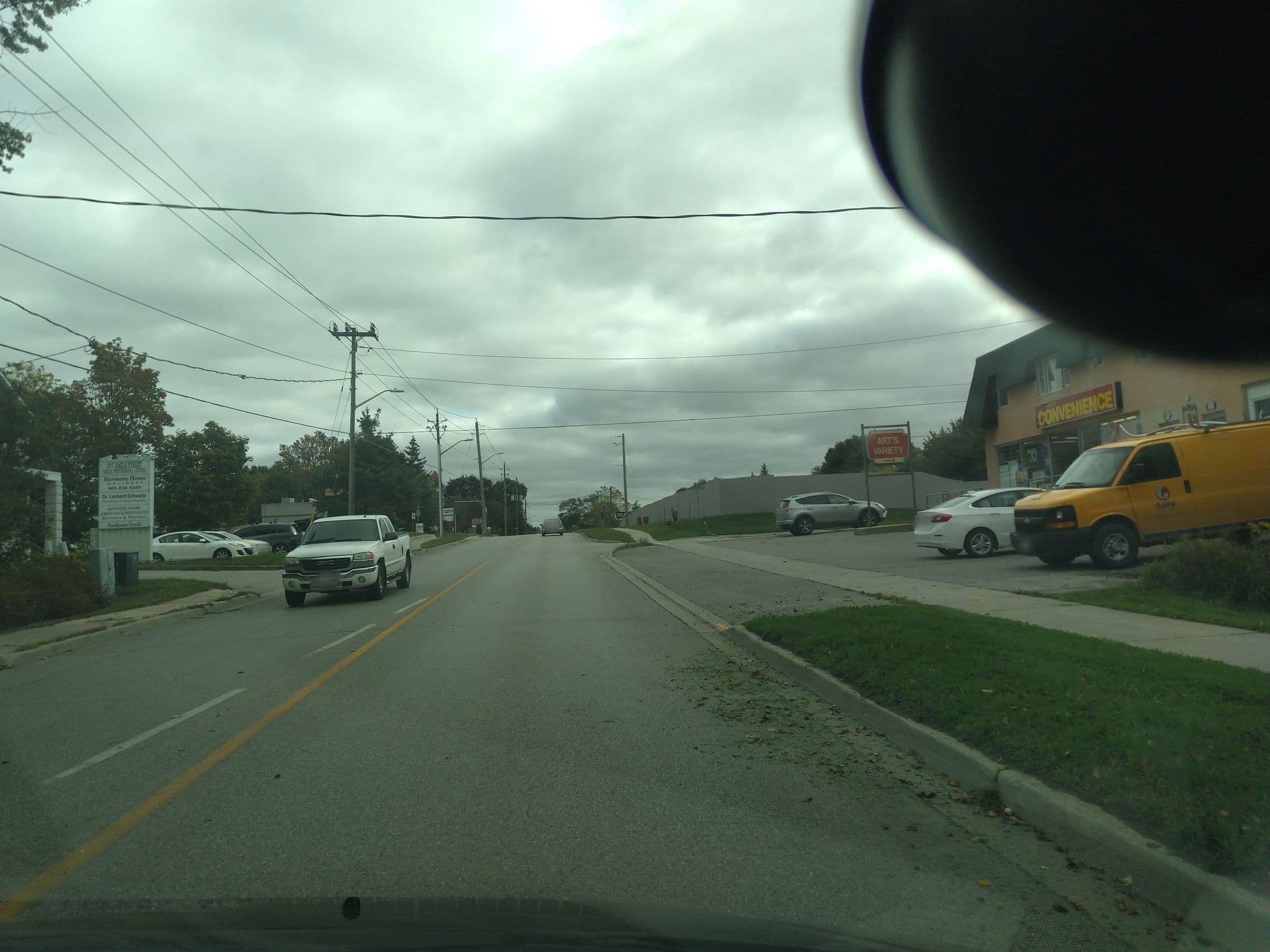 Street view near Newmarket Health and Wellness Center, Newmarket — © abcourier (CC BY-SA · Mapillary)