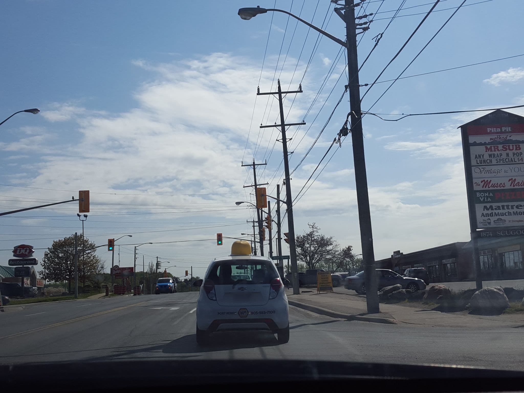 Street view near Railroadhouse Motor Motel, Port Perry — © andrewpmk (CC BY-SA · Mapillary)