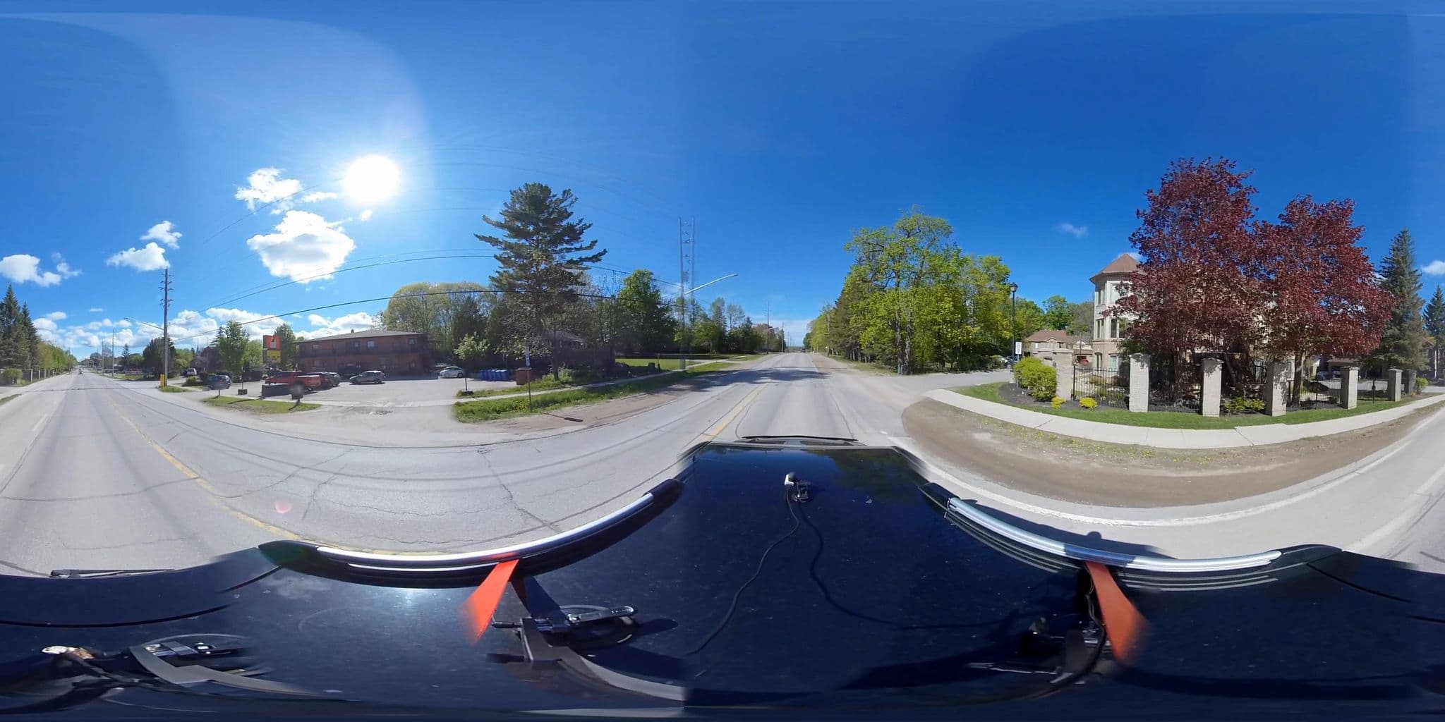 Street view near Eagle Motor Inn, Orillia — © opsstreetscan (CC BY-SA · Mapillary)