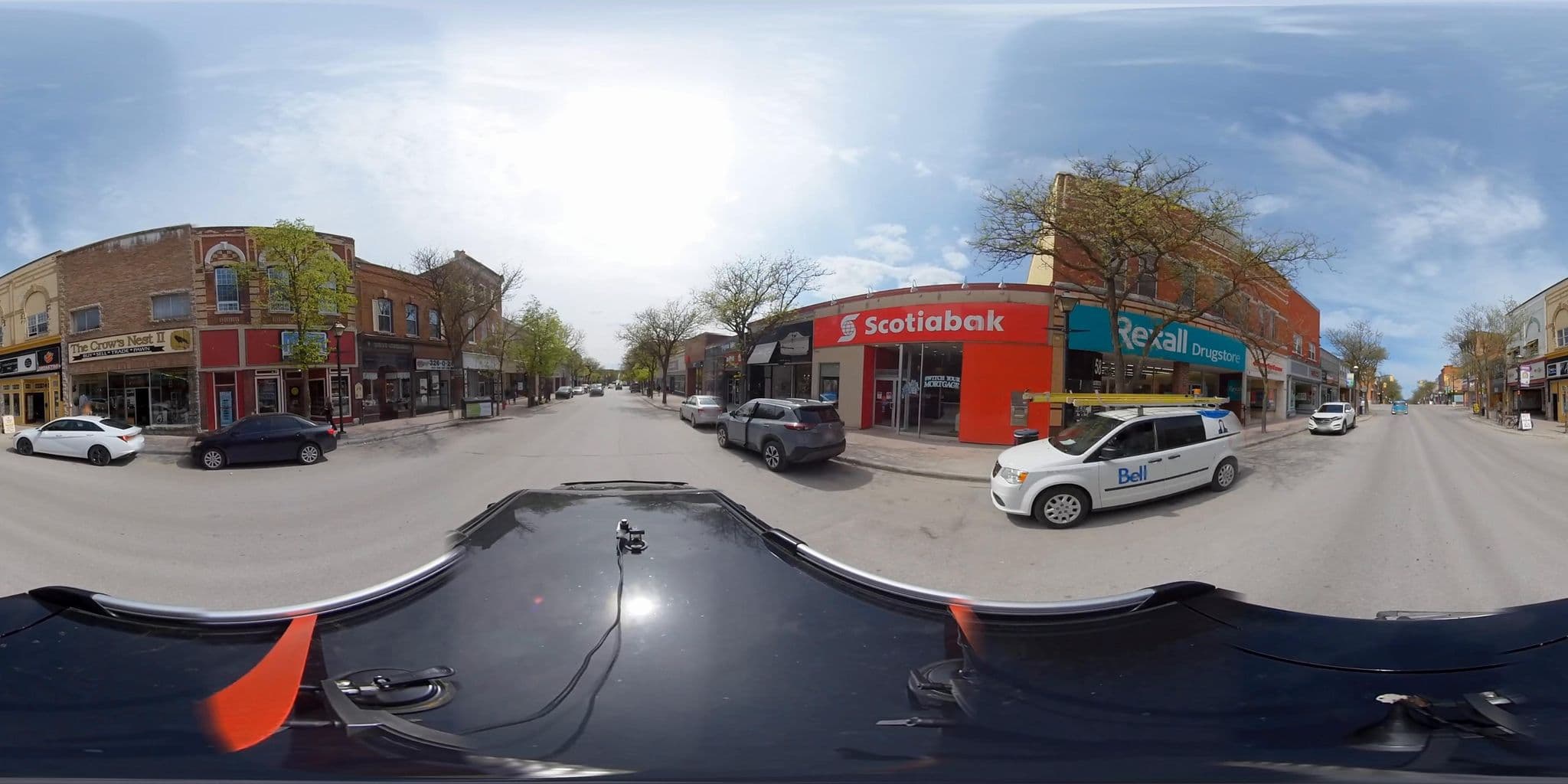 Street view near Yogen Fruz, Orillia — © opsstreetscan (CC BY-SA · Mapillary)