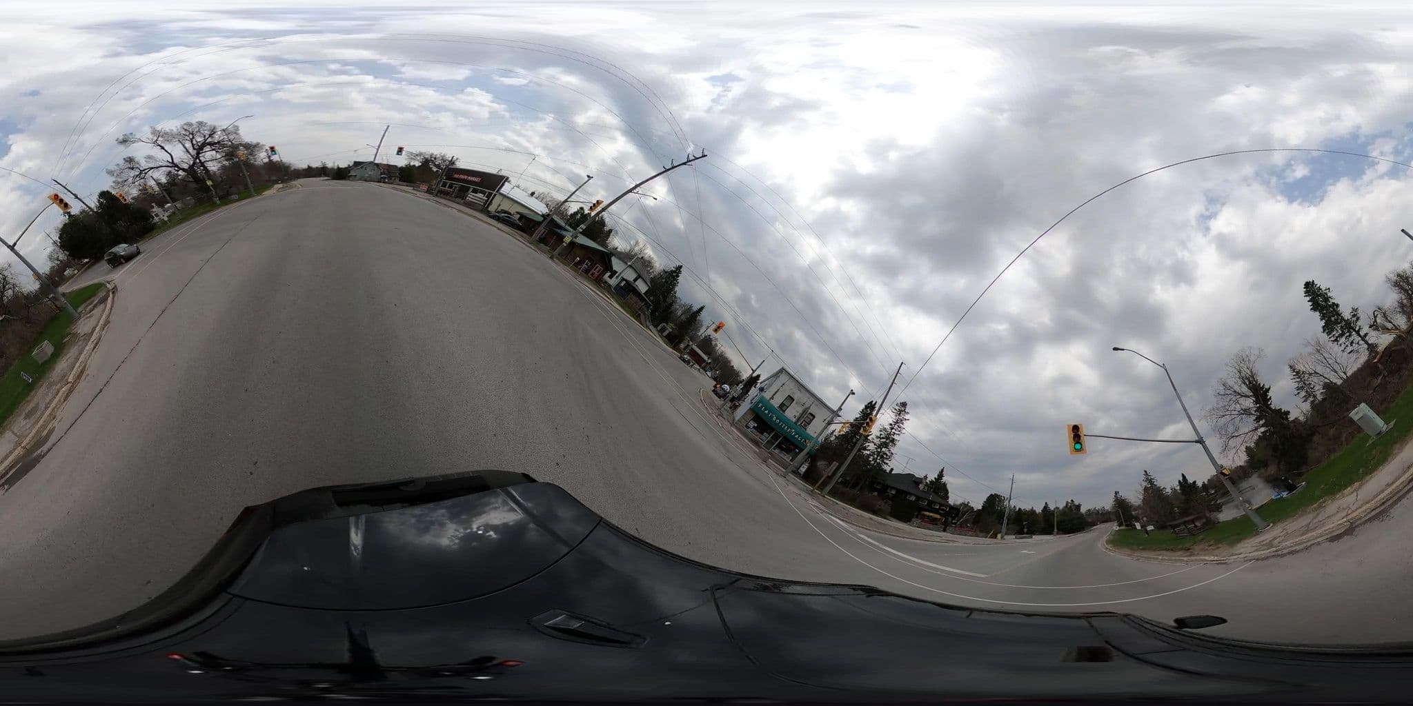Street view near Noble Motel & Restaurant, Fenelon Falls — © dfoden (CC BY-SA · Mapillary)