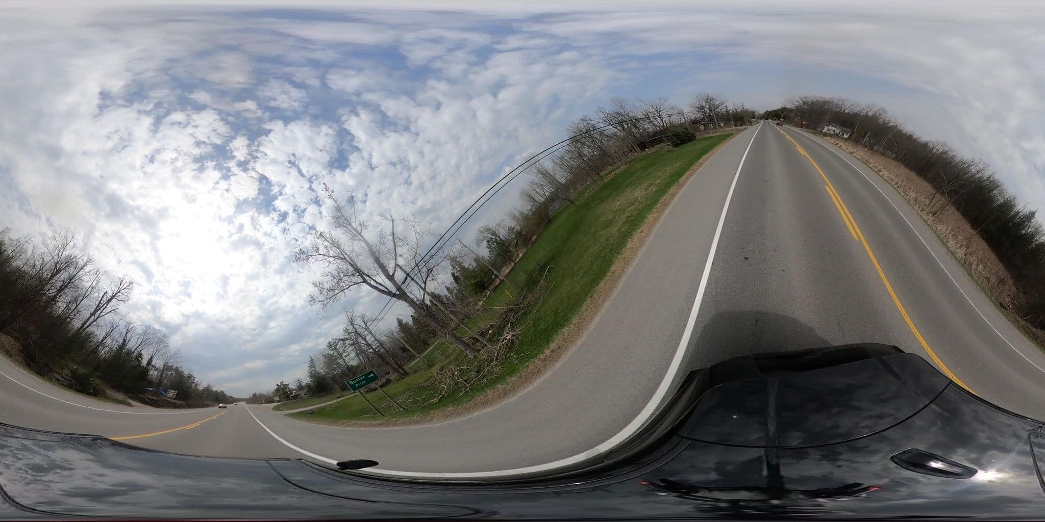 Street view near The Bunkie @ Woodview On The Lake, Lakefield — © dfoden (CC BY-SA · Mapillary)