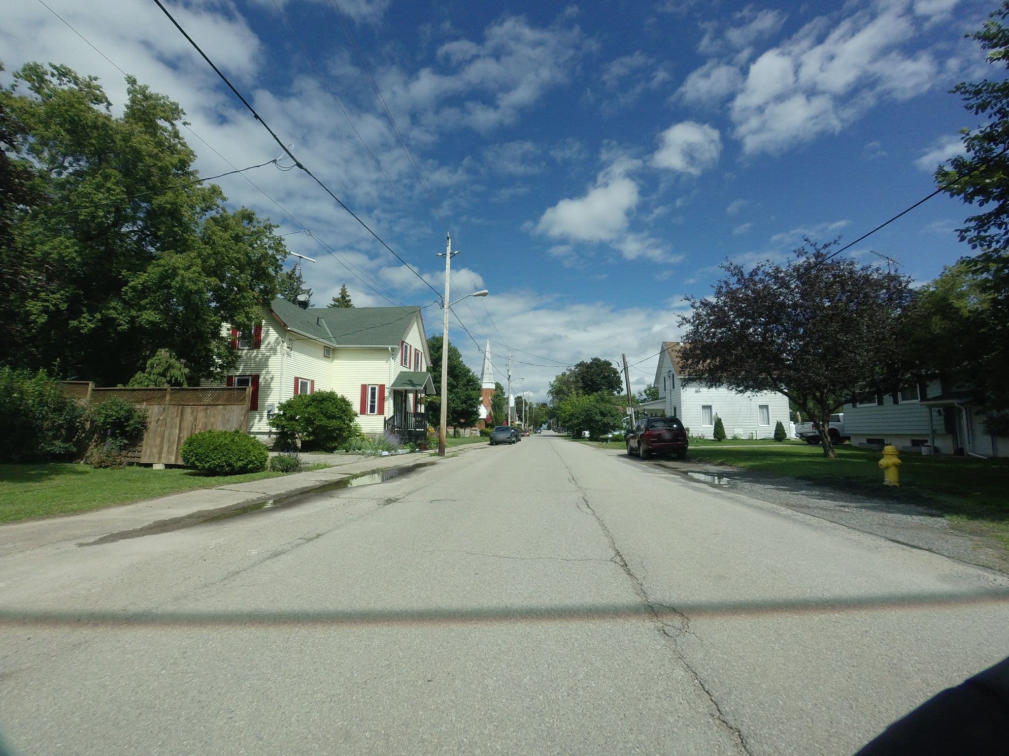 Street view near Upper Rideau Resorts, Sharbot Lake — © hshearer (CC BY-SA · Mapillary)