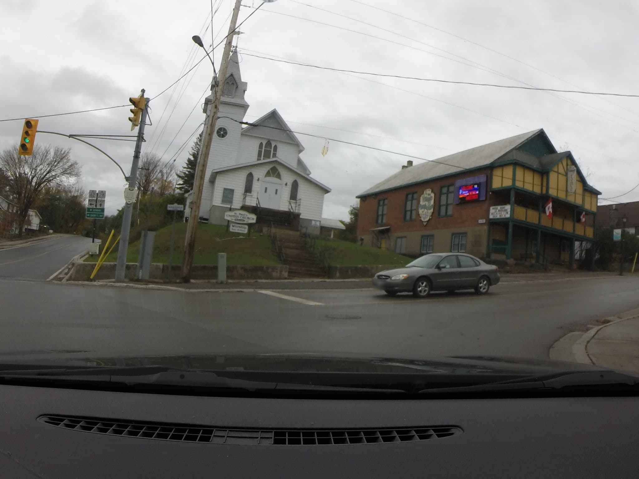 Street view near Lydia's Bistro, Bancroft — © spatialfrog (CC BY-SA · Mapillary)