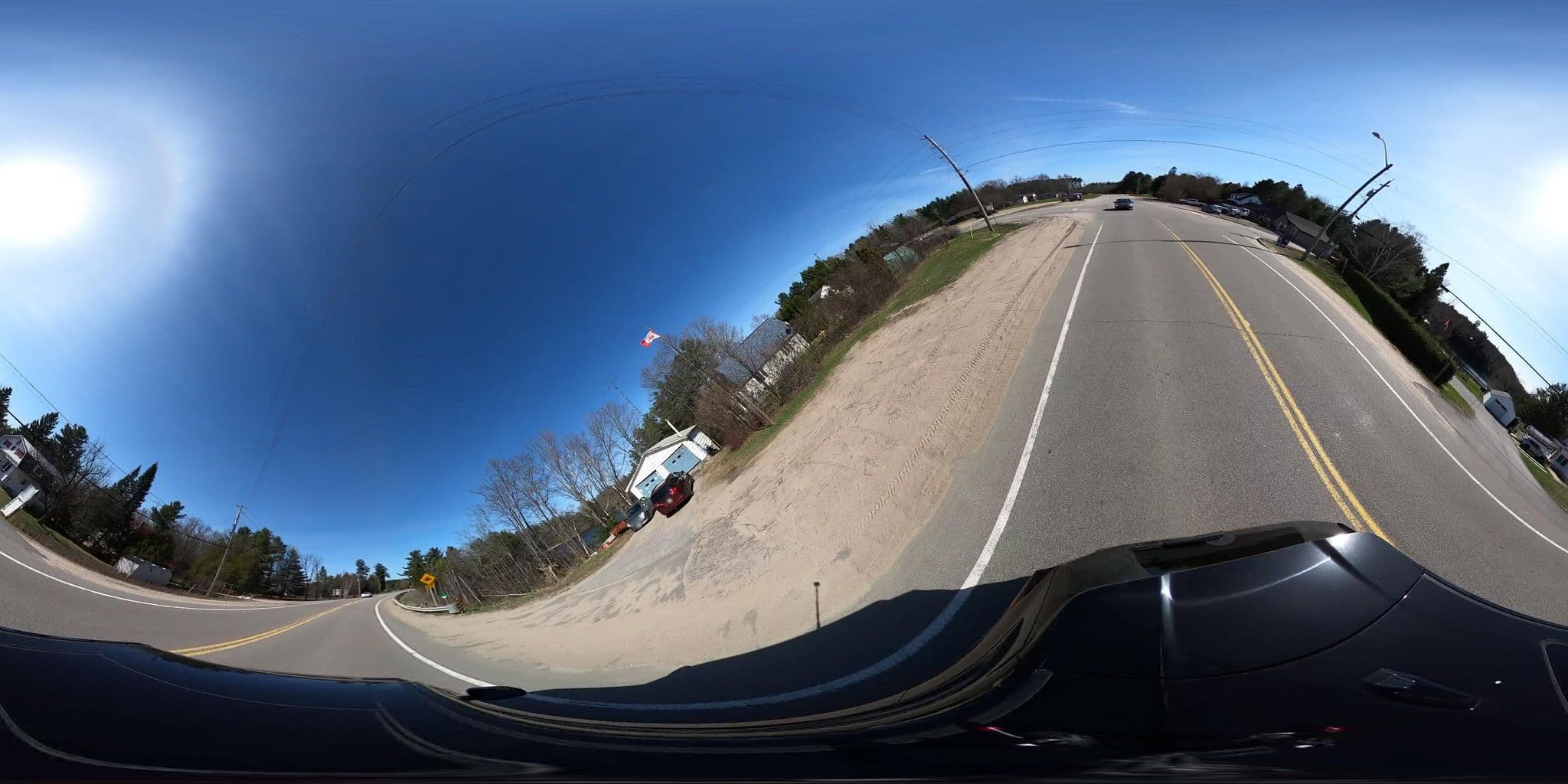 Street view near Teddy Bear Bed & Breakfast, Bancroft — © dfoden (CC BY-SA · Mapillary)