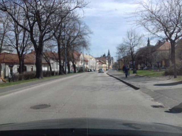 Street view near Fábián Panzió, Kecskemét — © vst (CC BY-SA · Mapillary)