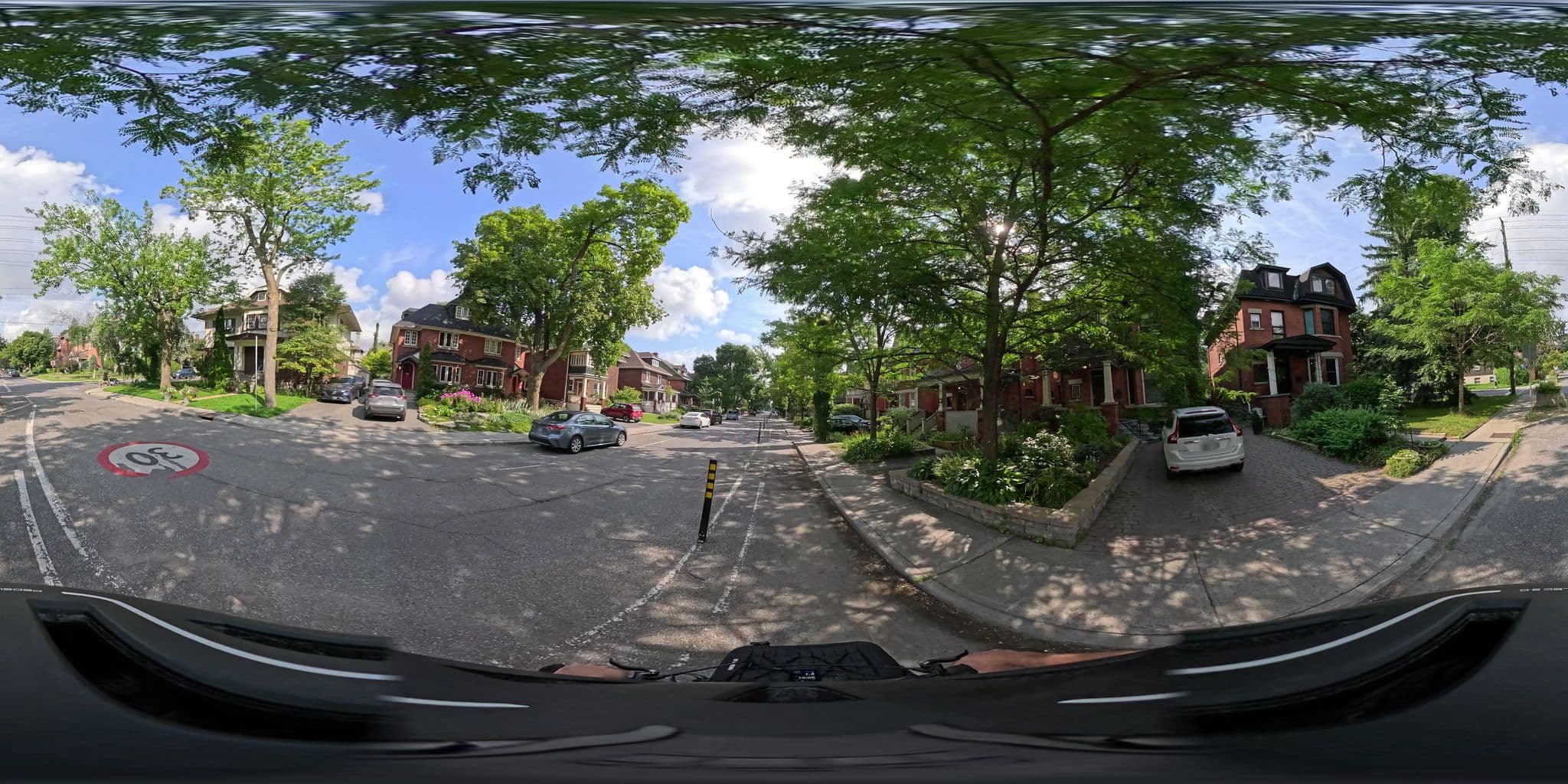 Street view near Green B&B, The Glebe — © TheRadScientist (CC BY-SA · Mapillary)