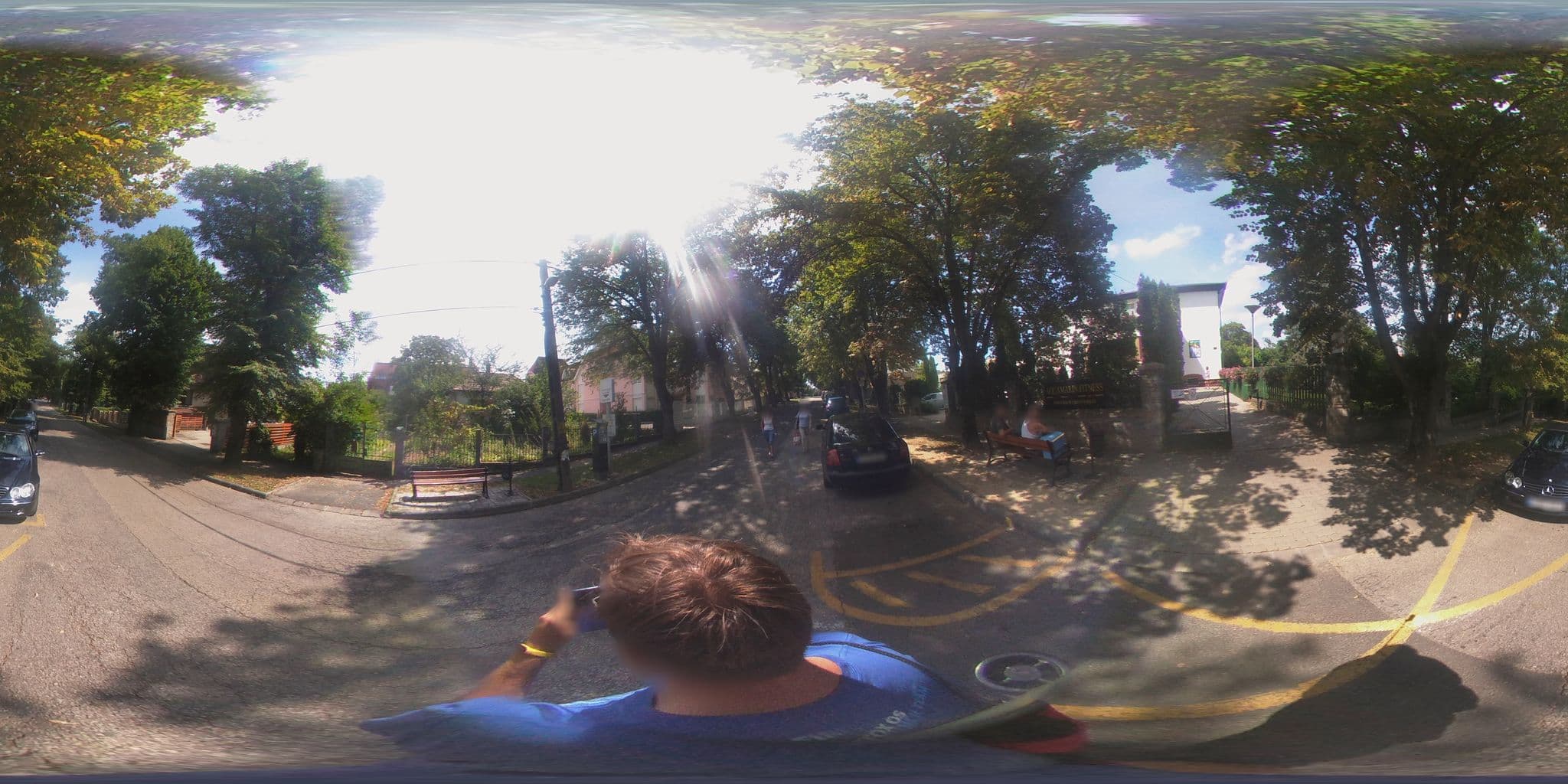 Street view near Aquamarin Hotel, Hévíz — © kami911 (CC BY-SA · Mapillary)