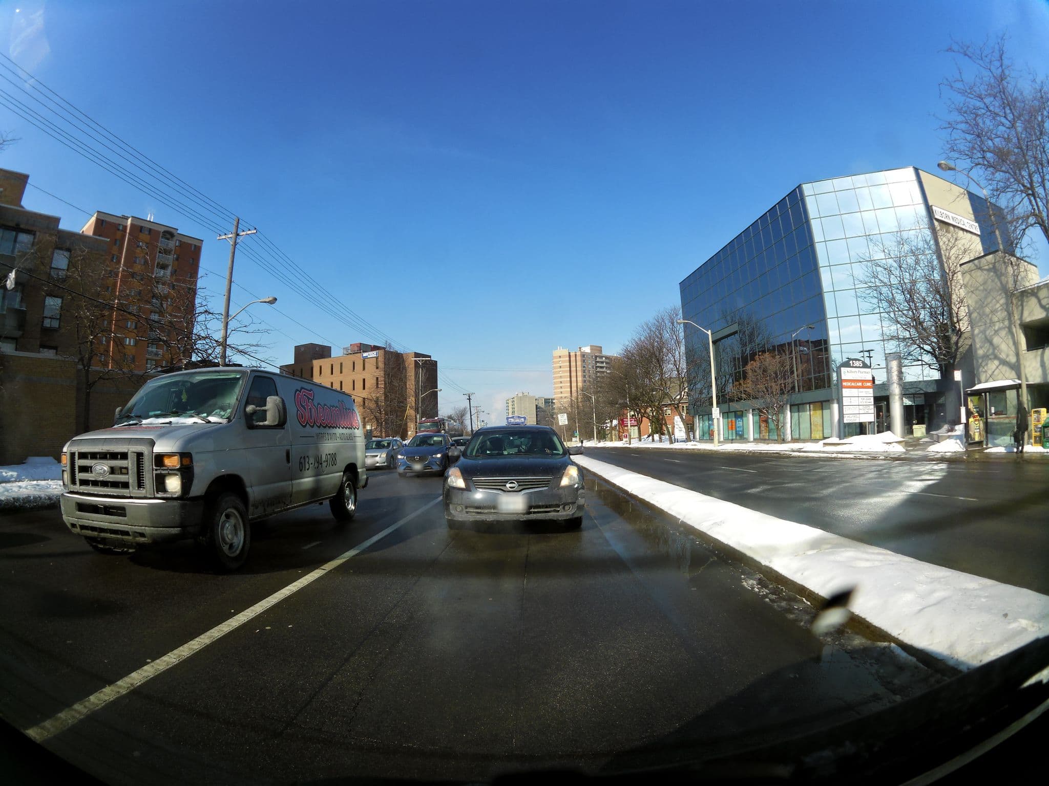 Street view near Apartments and Condo's for Sale or Rent in Ottawa, Alta Vista — © thelogicalviolinist (CC BY-SA · Mapillary)