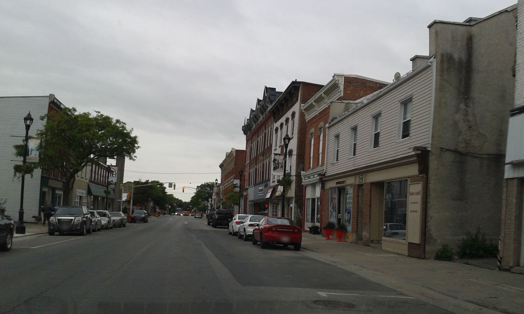 Street view near Bridgewaters Inn, Prescott — © thetornado76 (CC BY-SA · Mapillary)
