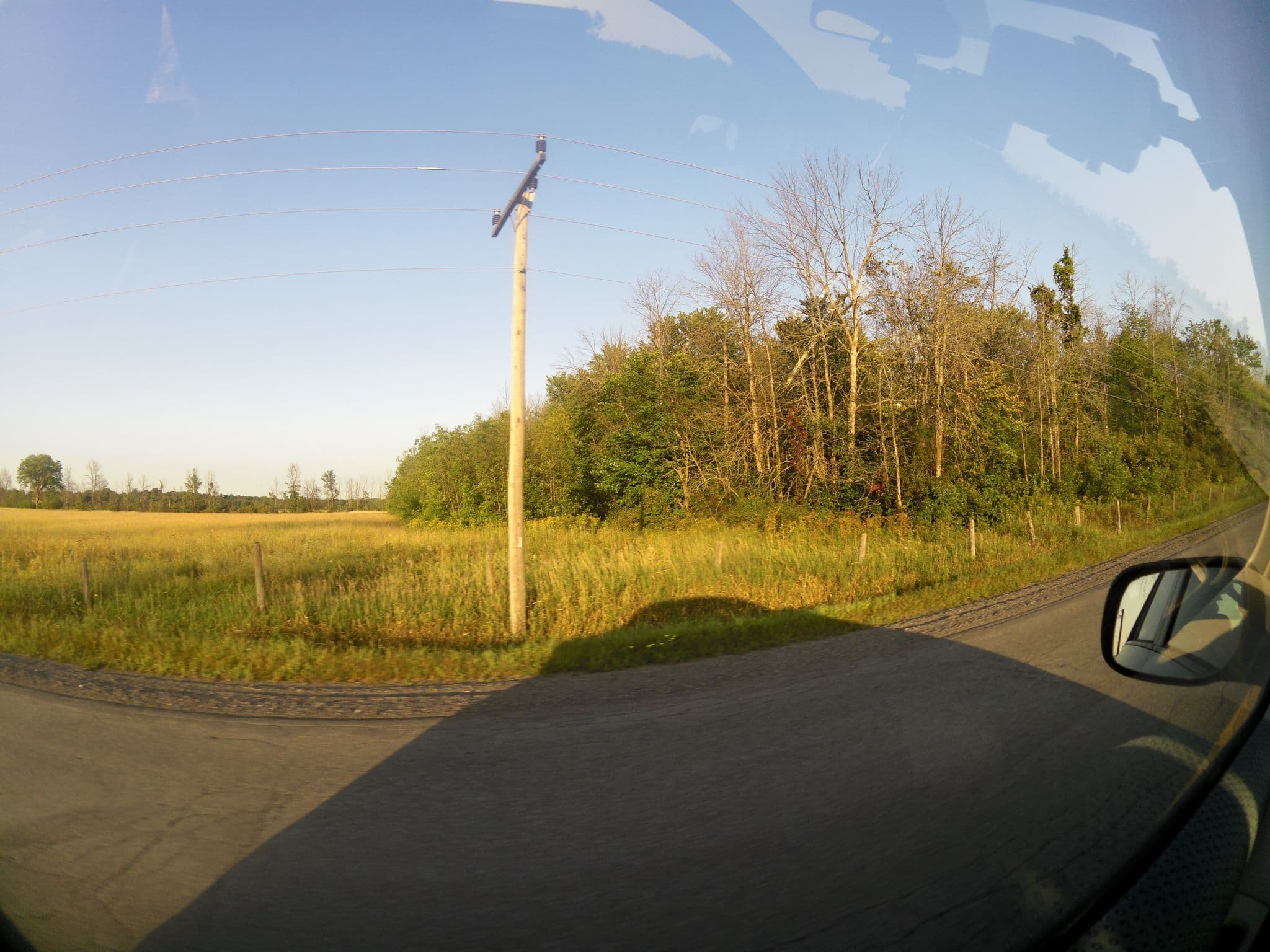 Street view near Contry Lane Farm Bed and Breakfast, Fallingbrook — © thelogicalviolinist (CC BY-SA · Mapillary)