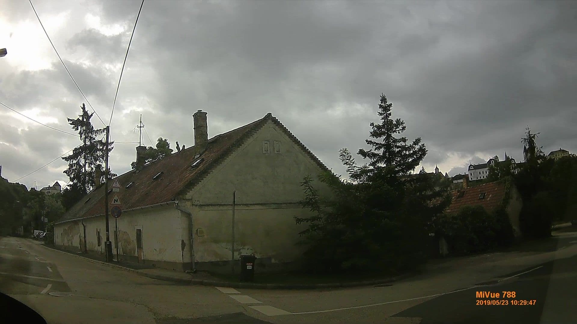 Street view near Hotel Historia Malomkert, Veszprém — © geox123 (CC BY-SA · Mapillary)