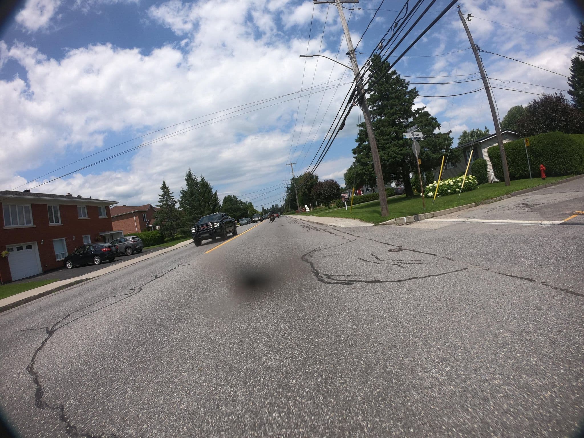 Street view near Cléroux Luc, Magog — © pfbreton (CC BY-SA · Mapillary)