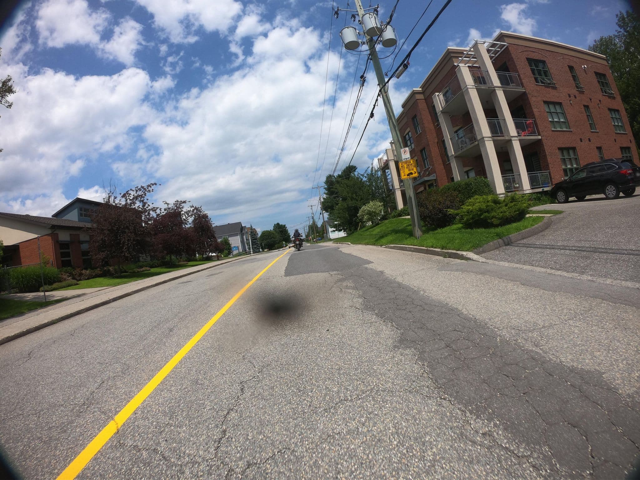 Street view near Condotels Orford, Magog — © pfbreton (CC BY-SA · Mapillary)