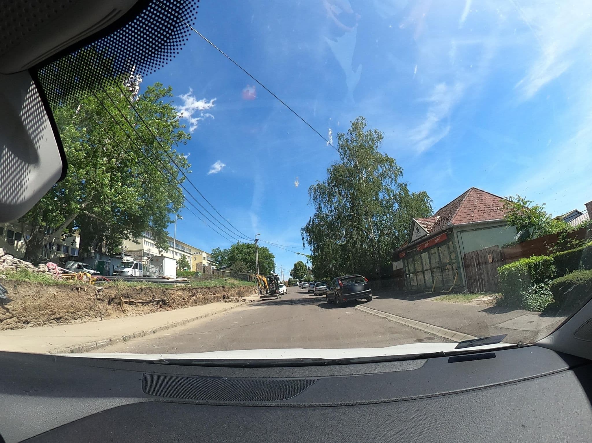 Street view near Imola Hostel, Eger — © vst (CC BY-SA · Mapillary)