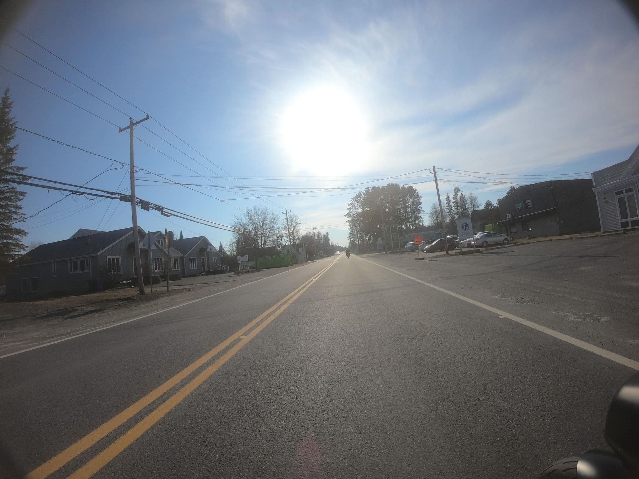 Street view near Knowlton Village Motel, Lac-Brome — © pfbreton (CC BY-SA · Mapillary)
