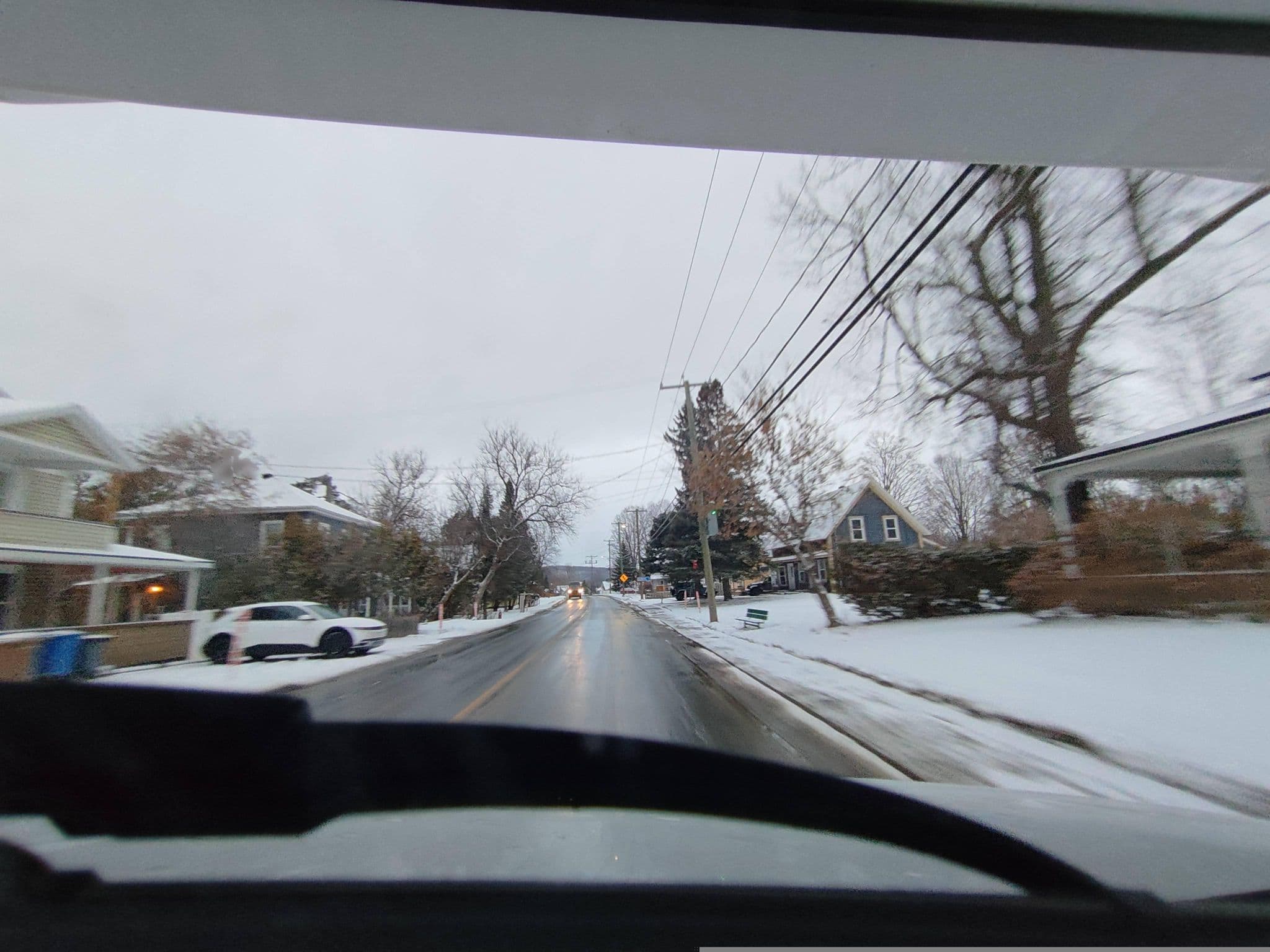 Street view near Gîte Lauzier, Ayer's Cliff — © kibour (CC BY-SA · Mapillary)