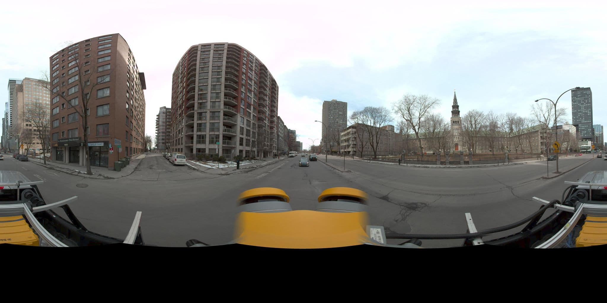 Street view near La Renaissance Dorchester, Petite-Bourgogne — © VdM (CC BY-SA · Mapillary)