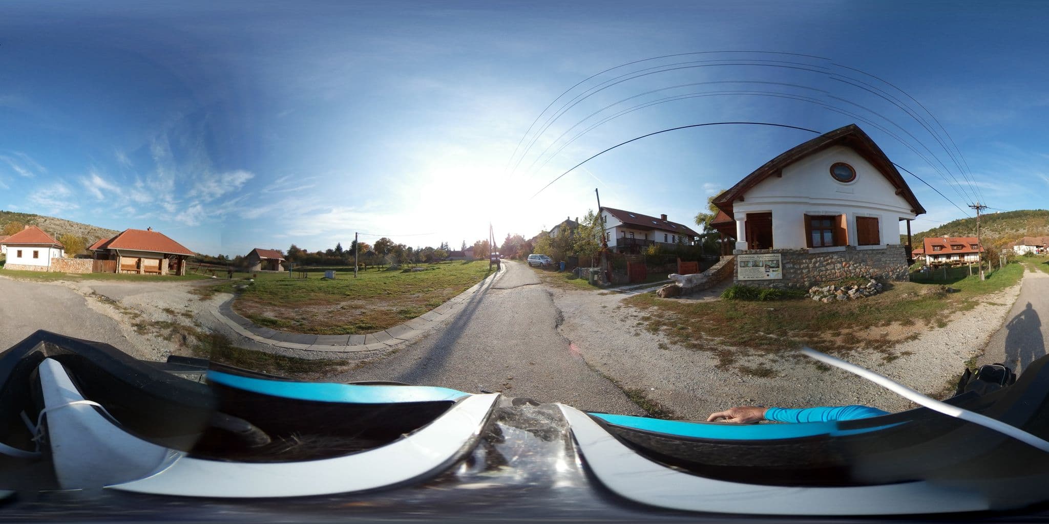 Street view near Kövirózsa Panzió, Rudabánya — © tamas (CC BY-SA · Mapillary)