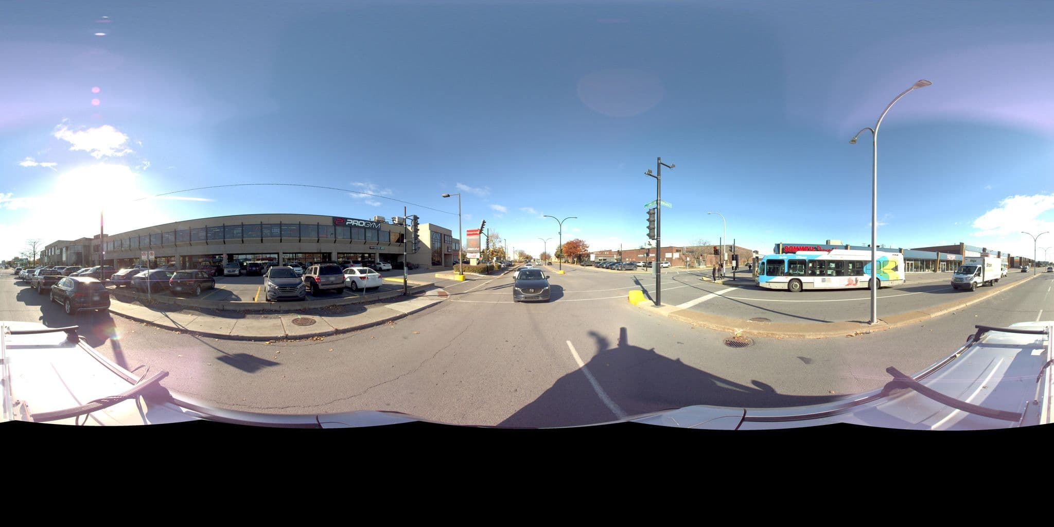 Street view near Transcontinental, Saint-Léonard — © VdM (CC BY-SA · Mapillary)