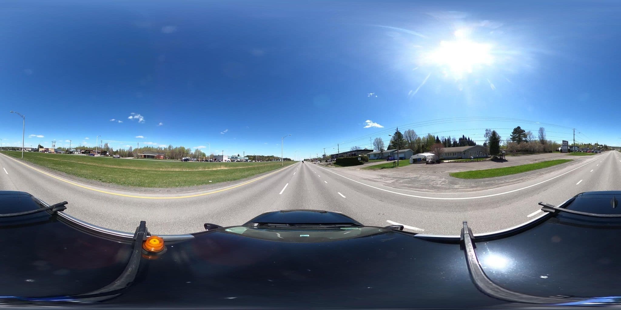 Street view near Motel la Cheminee, Saint-Jérôme — © SebCherrierEXP (CC BY-SA · Mapillary)