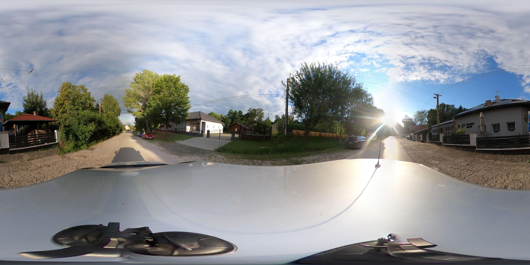 Street view near Play Wellness Panzió, Diósjenő — © vst (CC BY-SA · Mapillary)