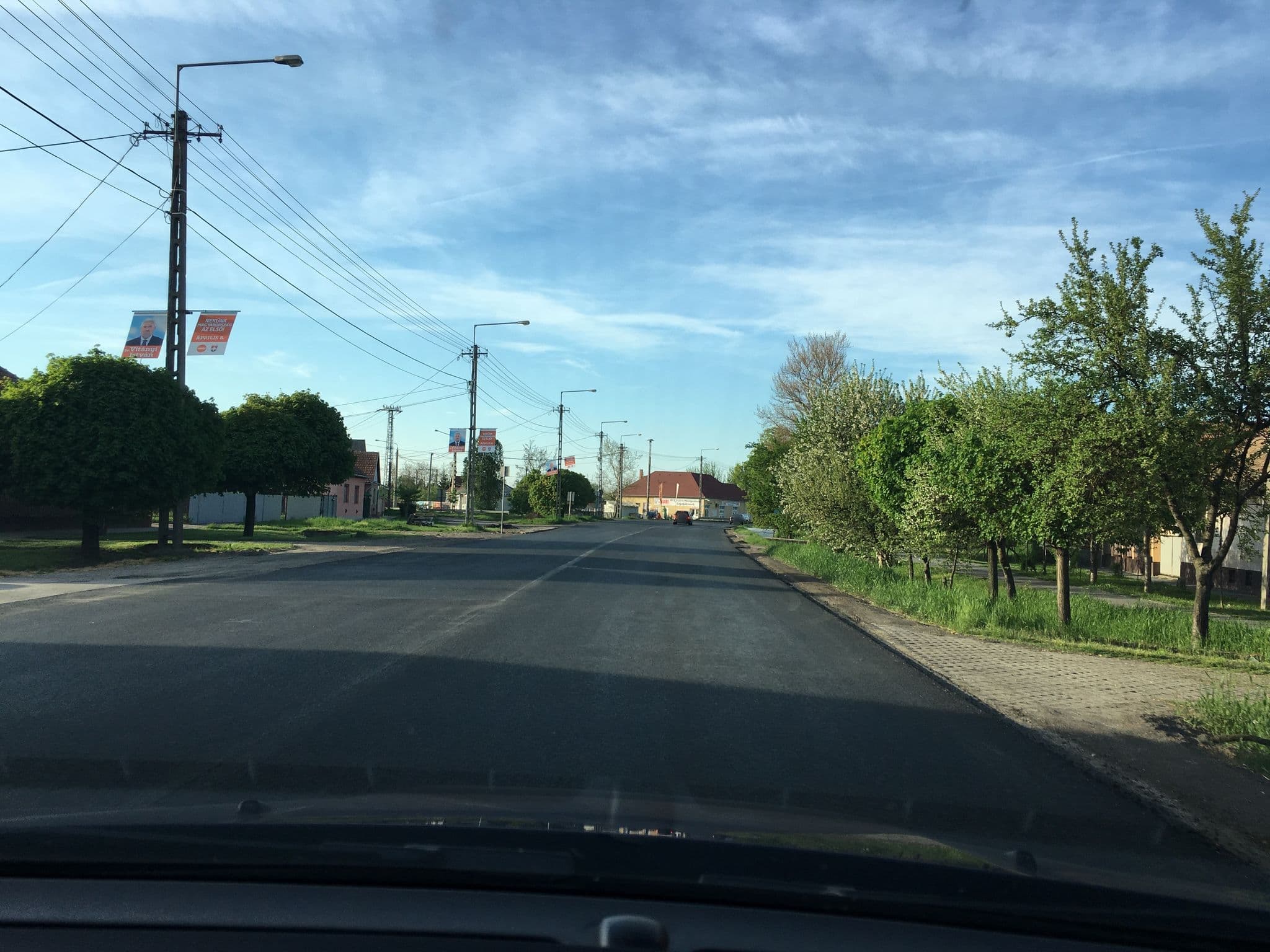 Street view near Angéla Panzió, Berettyóújfalu — © zsolt (CC BY-SA · Mapillary)