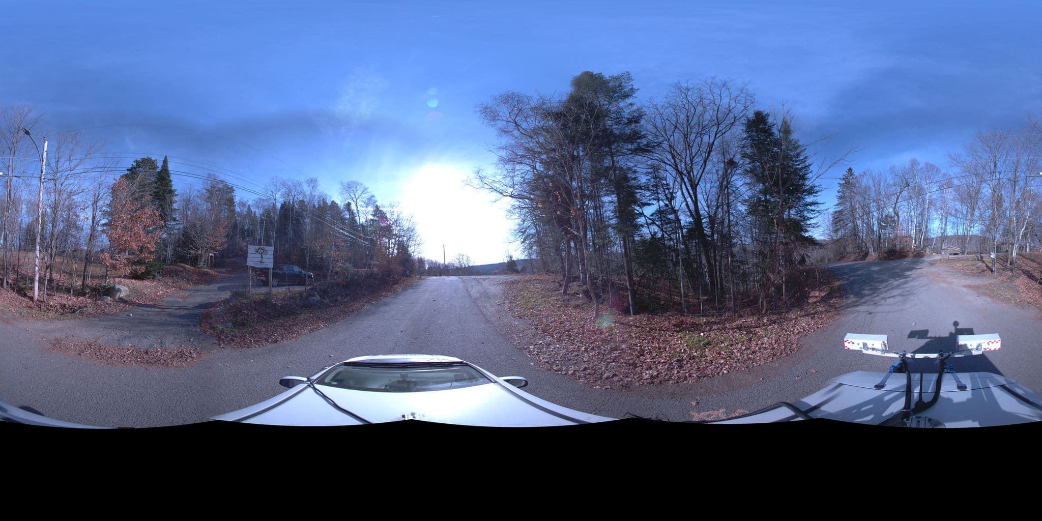 Street view near Chimo Refuges Centre de Vacances Insolite - Treehouse Resort, Saint-Sauveur — © opsstreetscan (CC BY-SA · Mapillary)