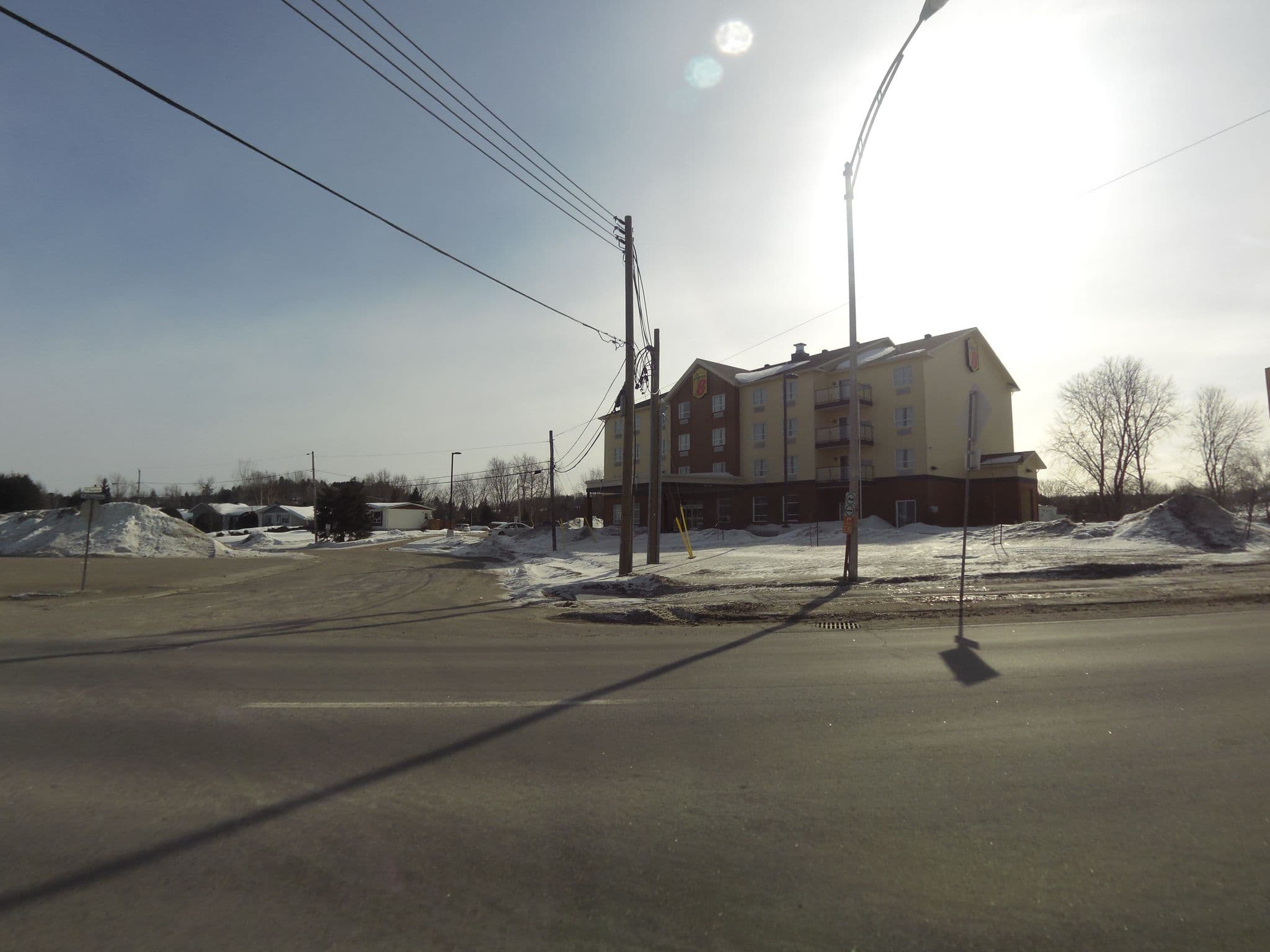 Street view near Super 8, Mont-Laurier — © thelogicalviolinist (CC BY-SA · Mapillary)