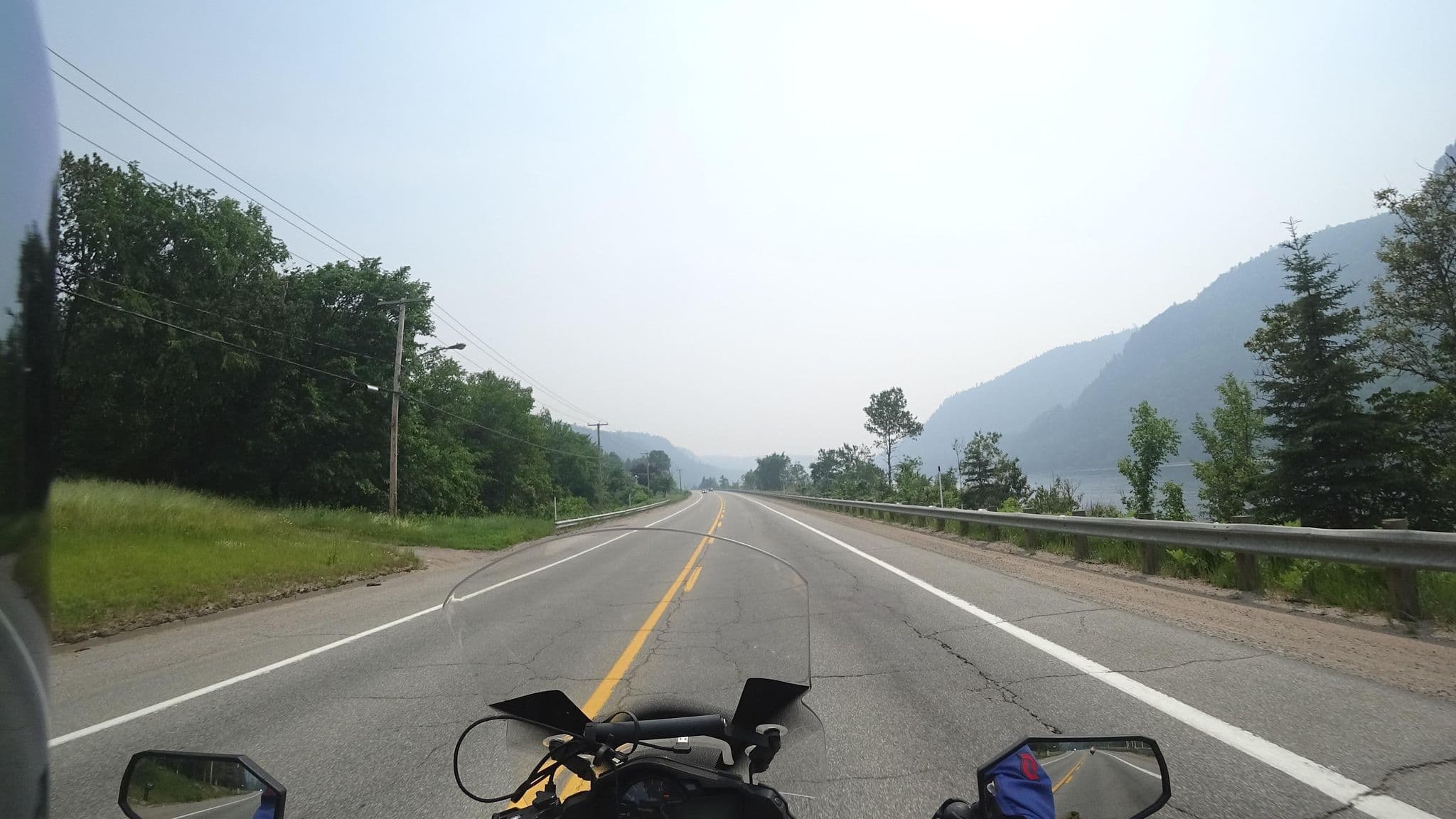 Street view near Au Bord du St-Maurice, La Tuque — © michelcouturemotomcm (CC BY-SA · Mapillary)