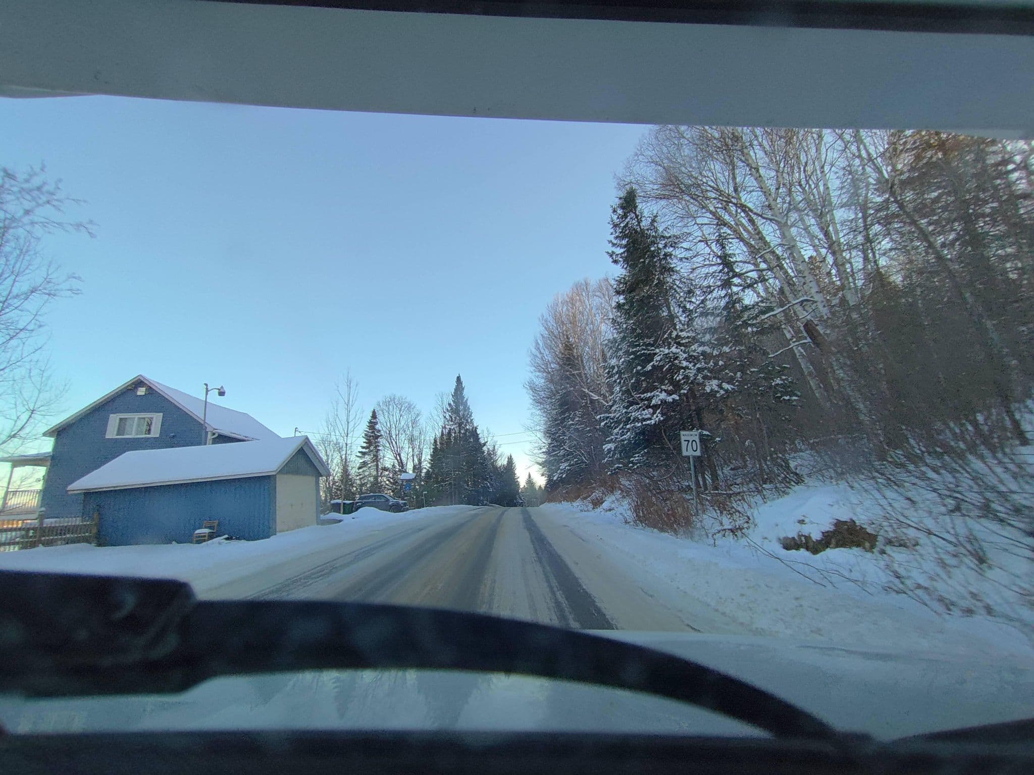 Street view near Gîte Côté-Lac B&B, Lac-Mégantic — © kibour (CC BY-SA · Mapillary)
