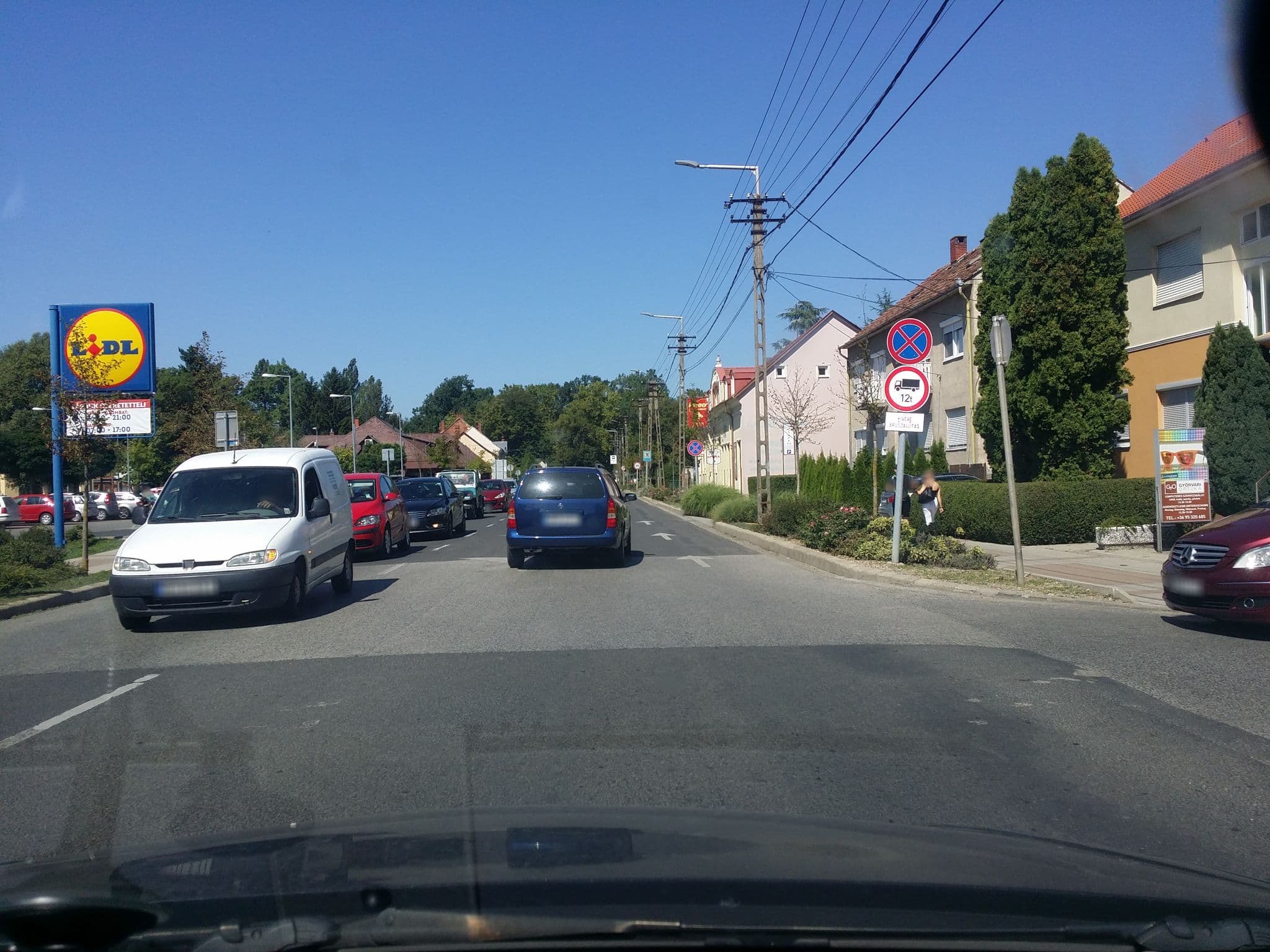 Street view near Wolf panzió, Sárvár — © vst (CC BY-SA · Mapillary)