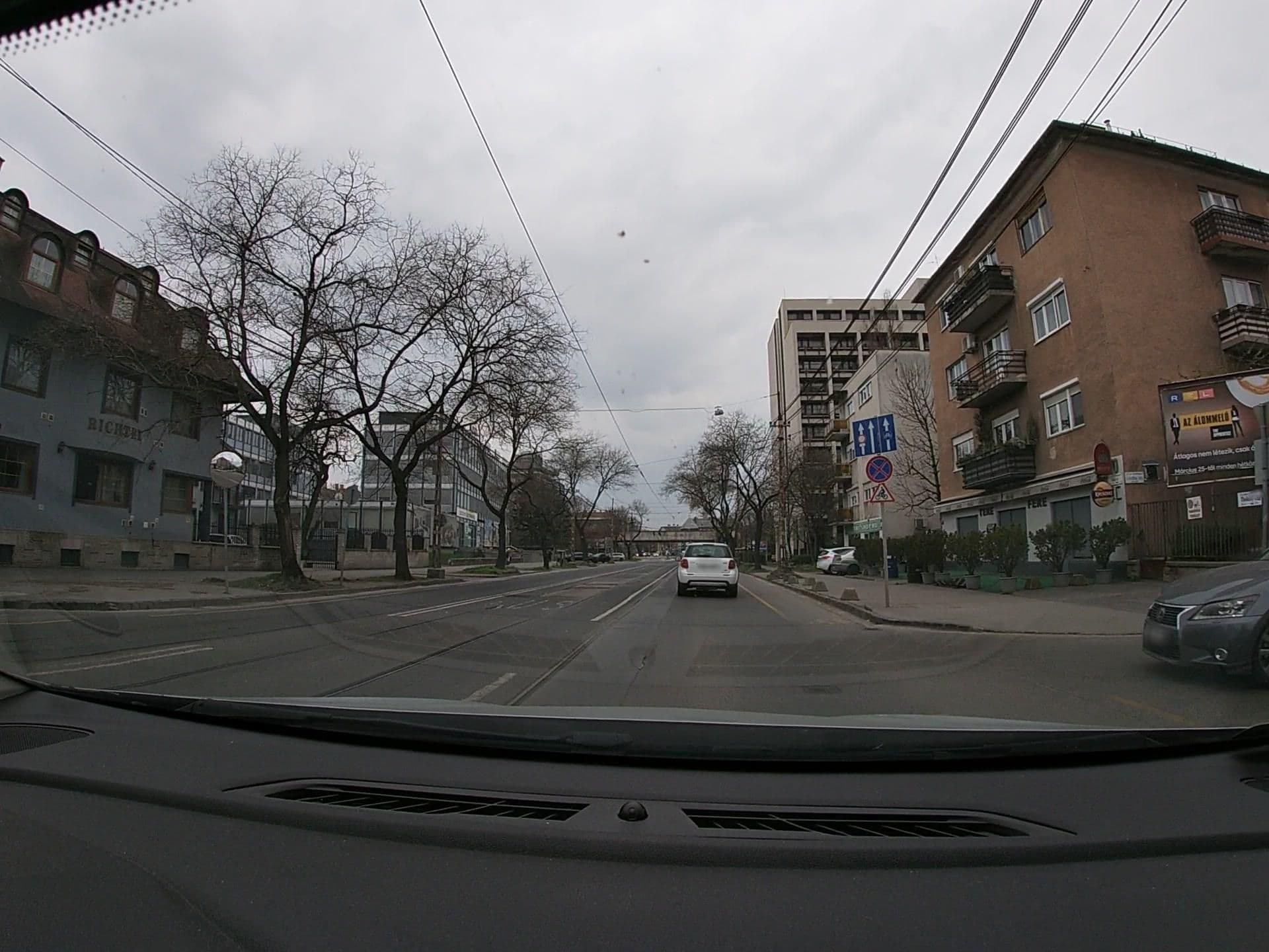 Street view near Richter Hotel Pansio, Zugló — © vst (CC BY-SA · Mapillary)