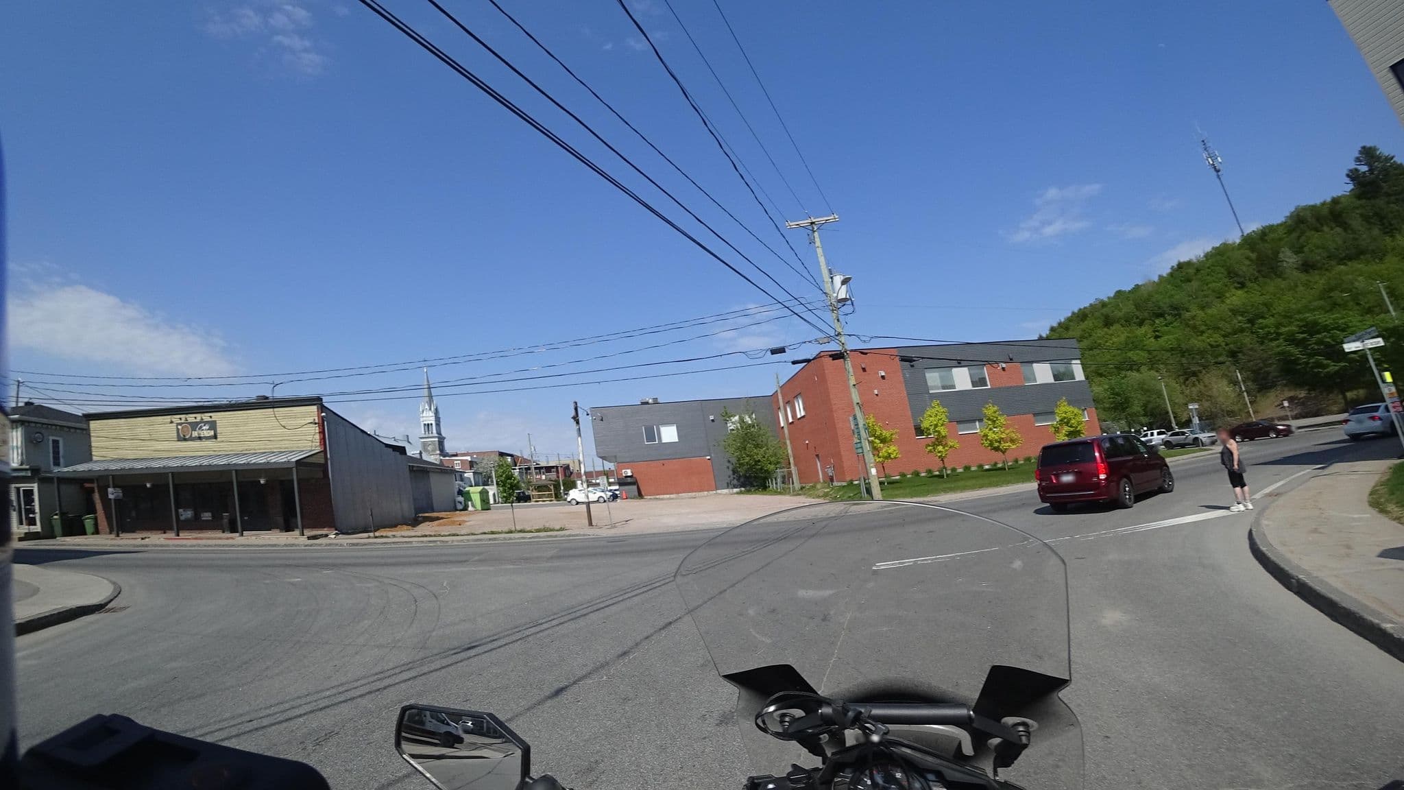 Street view near Manoir Bienvenue, Saint-Raymond — © michelcouturemotomcm (CC BY-SA · Mapillary)